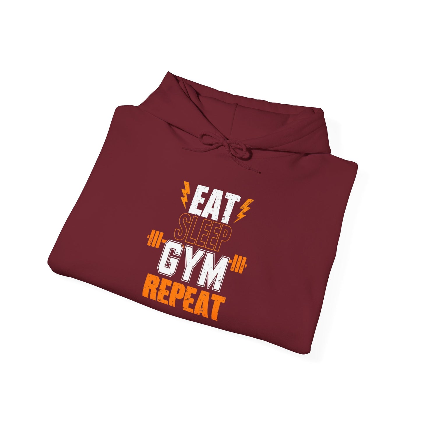 Punchy Barbell Graphic Hoodie