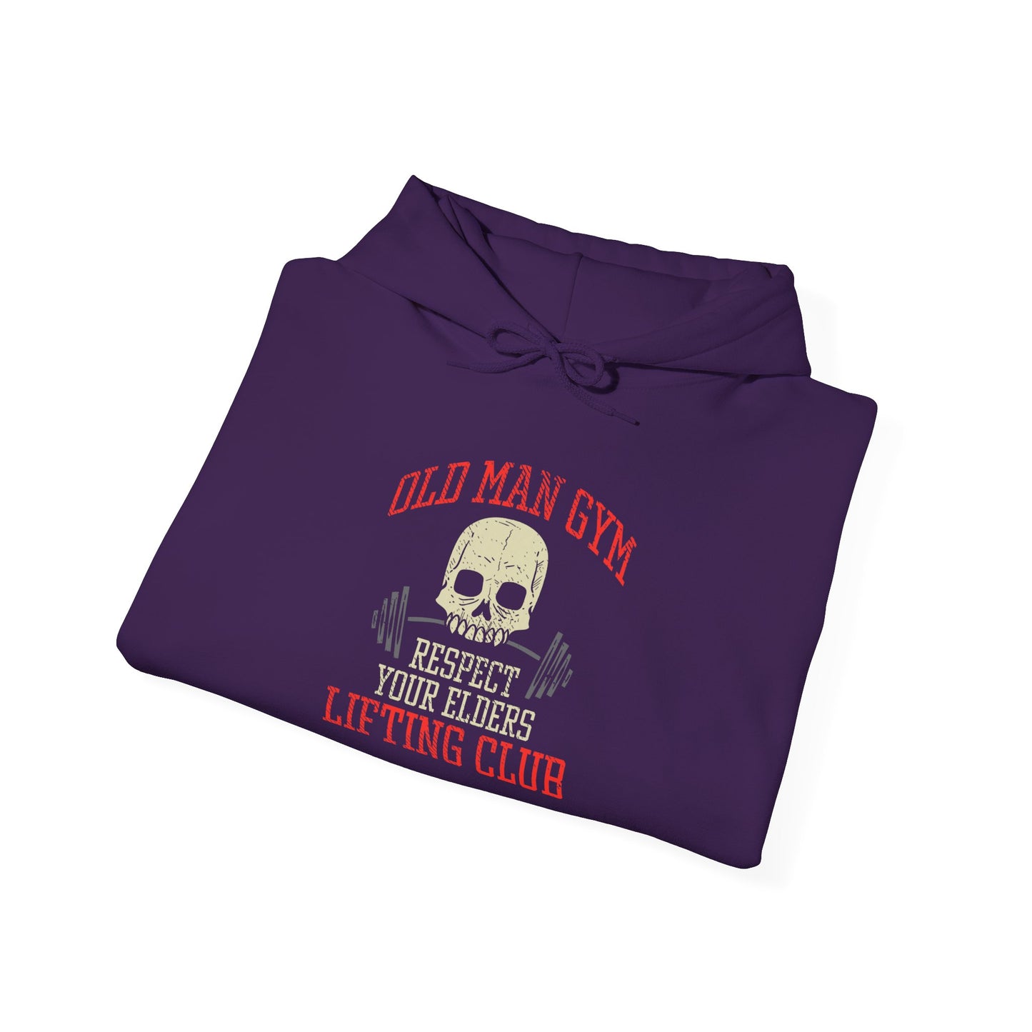 Bold Skull Barbell Hoodie