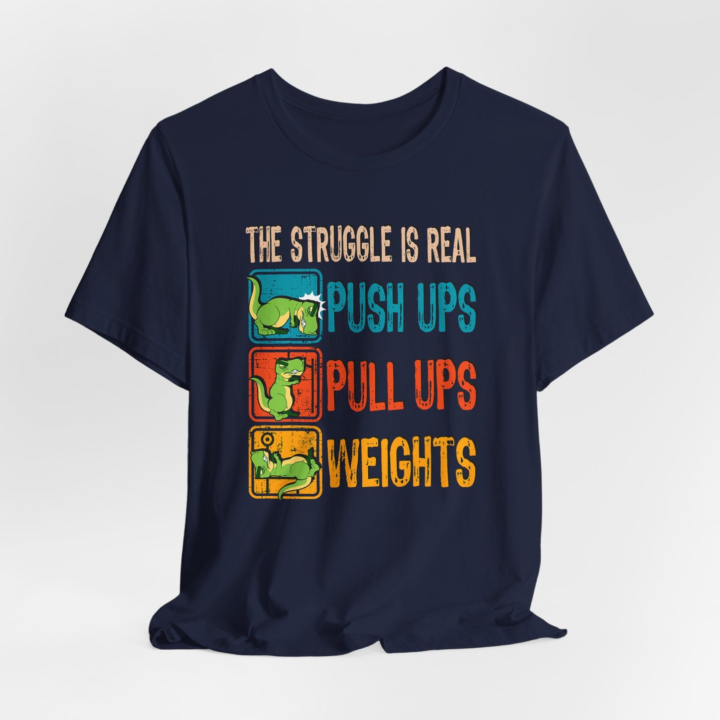 Witty Gym Struggle Graphic Tee