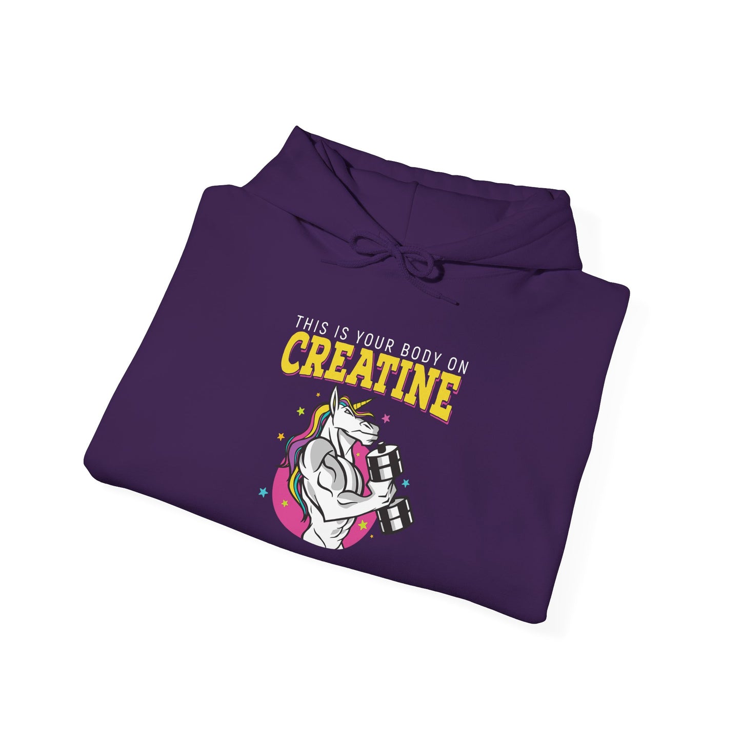 Bold Creatine Unicorn Hoodie