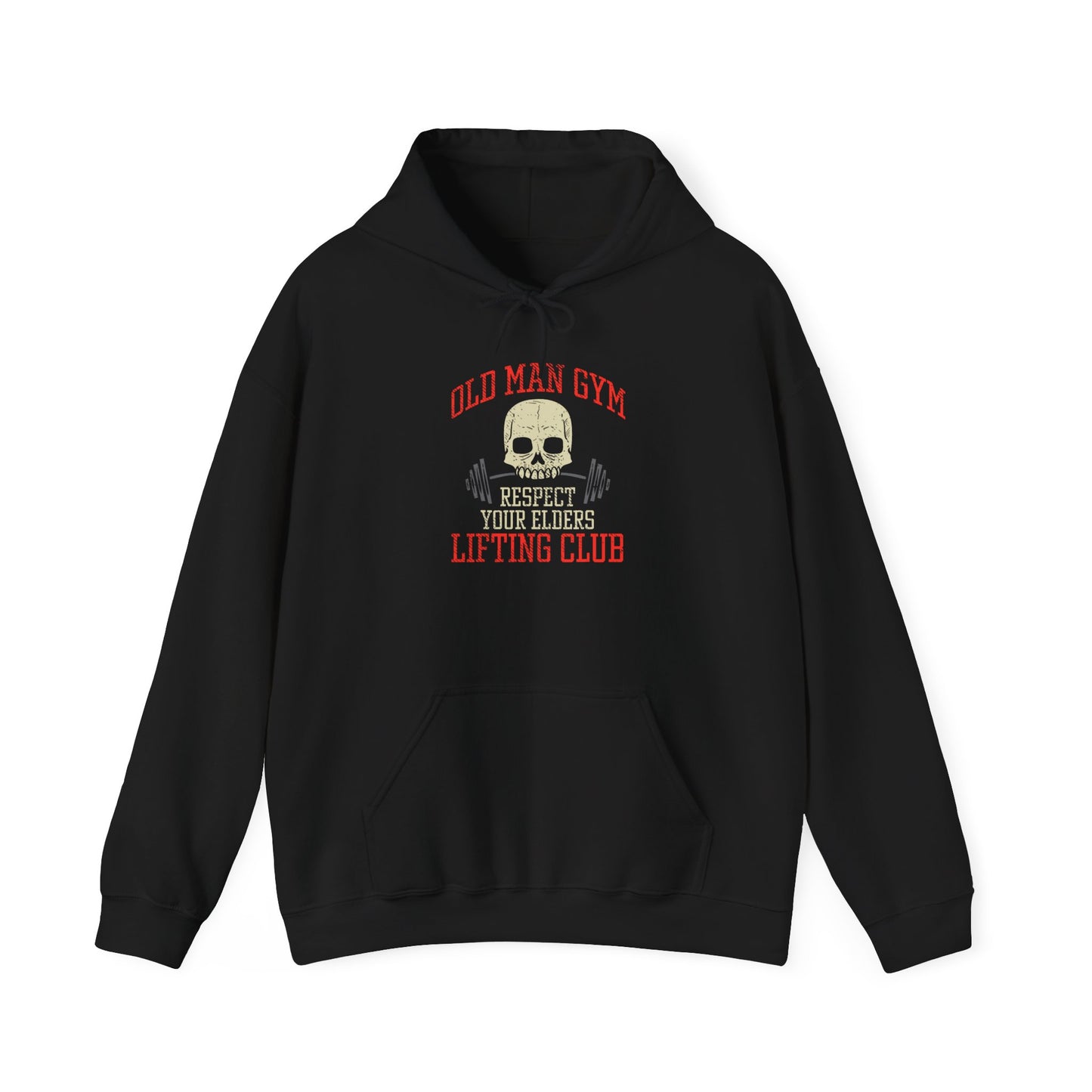 Bold Skull Barbell Hoodie