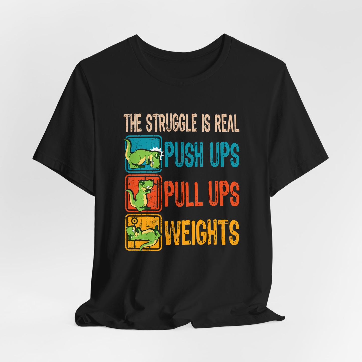 Witty Gym Struggle Graphic Tee