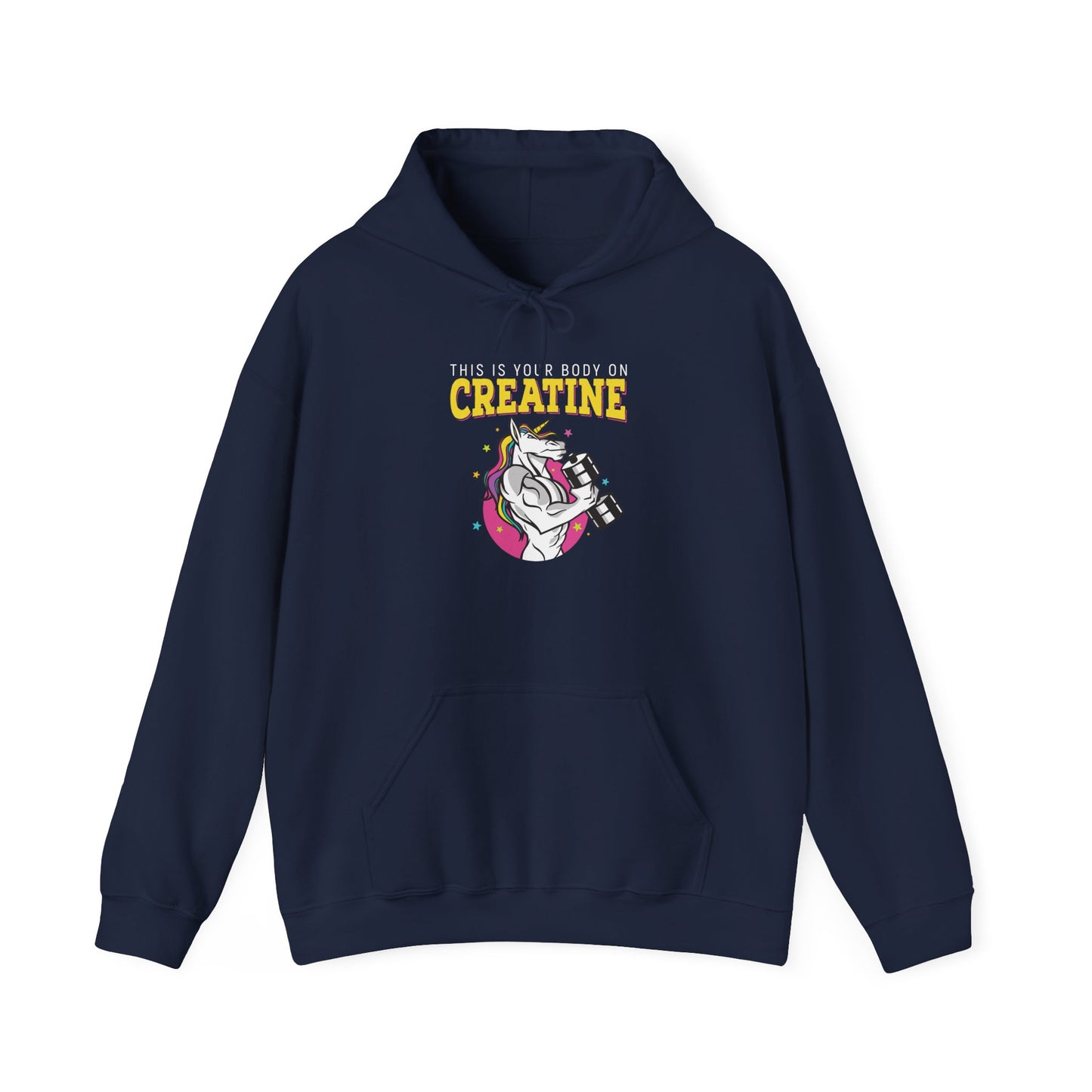 Bold Creatine Unicorn Hoodie