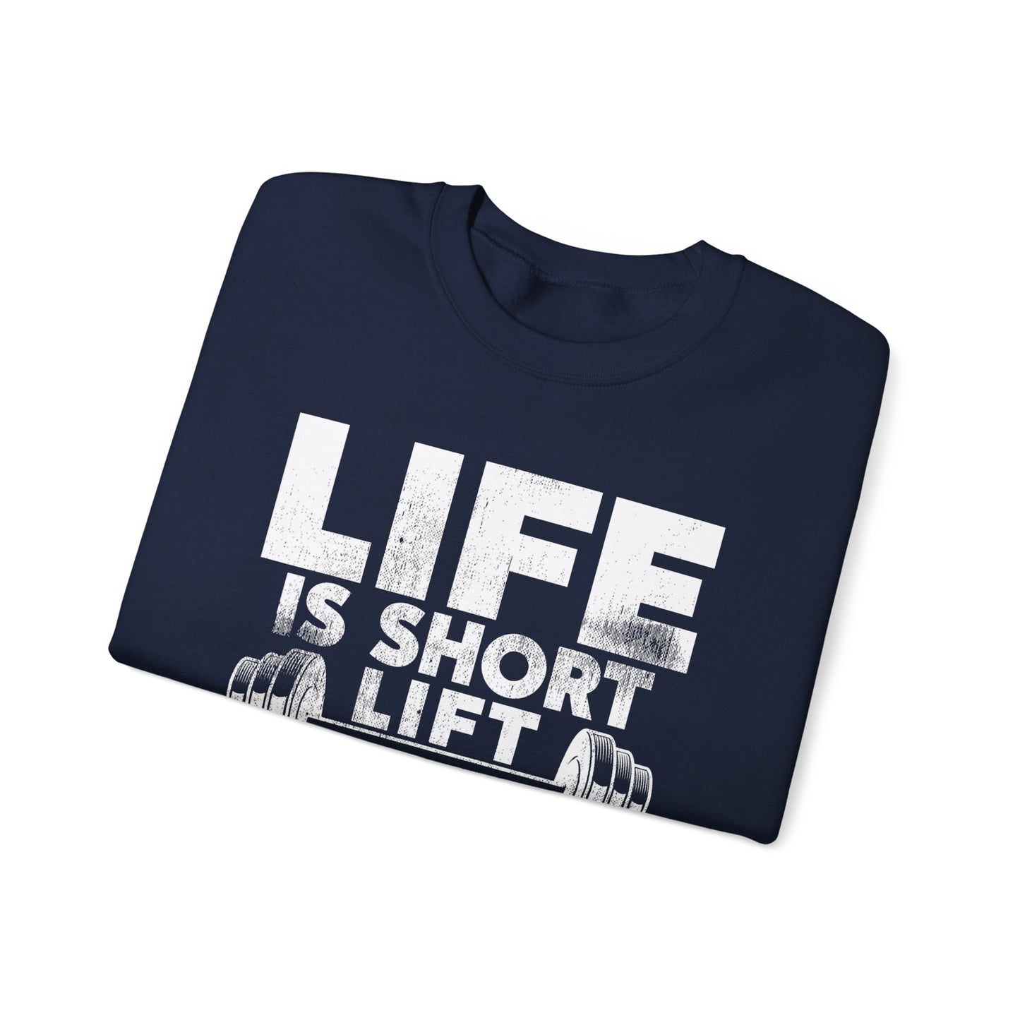 Inspiring Barbell Prayer Crewneck