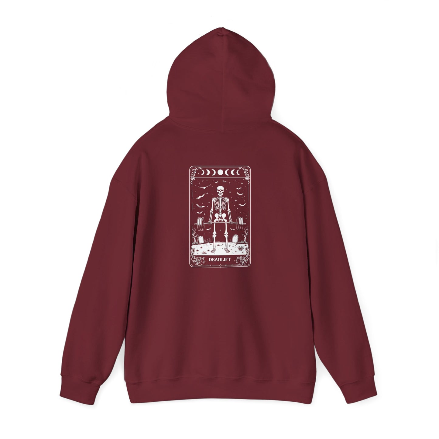 Tarot Death Card Hoodie — Gothic Skeleton Tarot Pullover