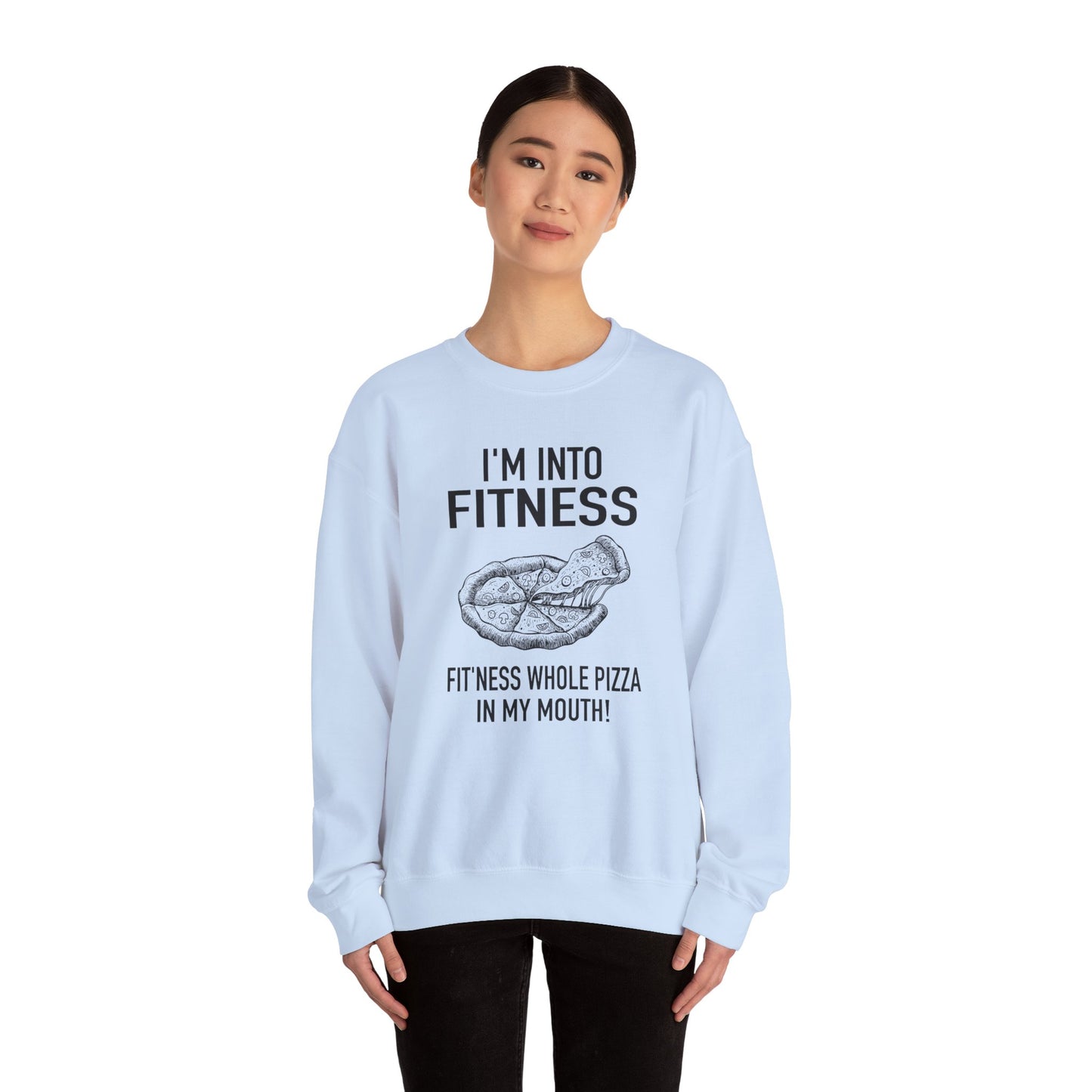 Irresistible Pizza Pun Sweatshirt
