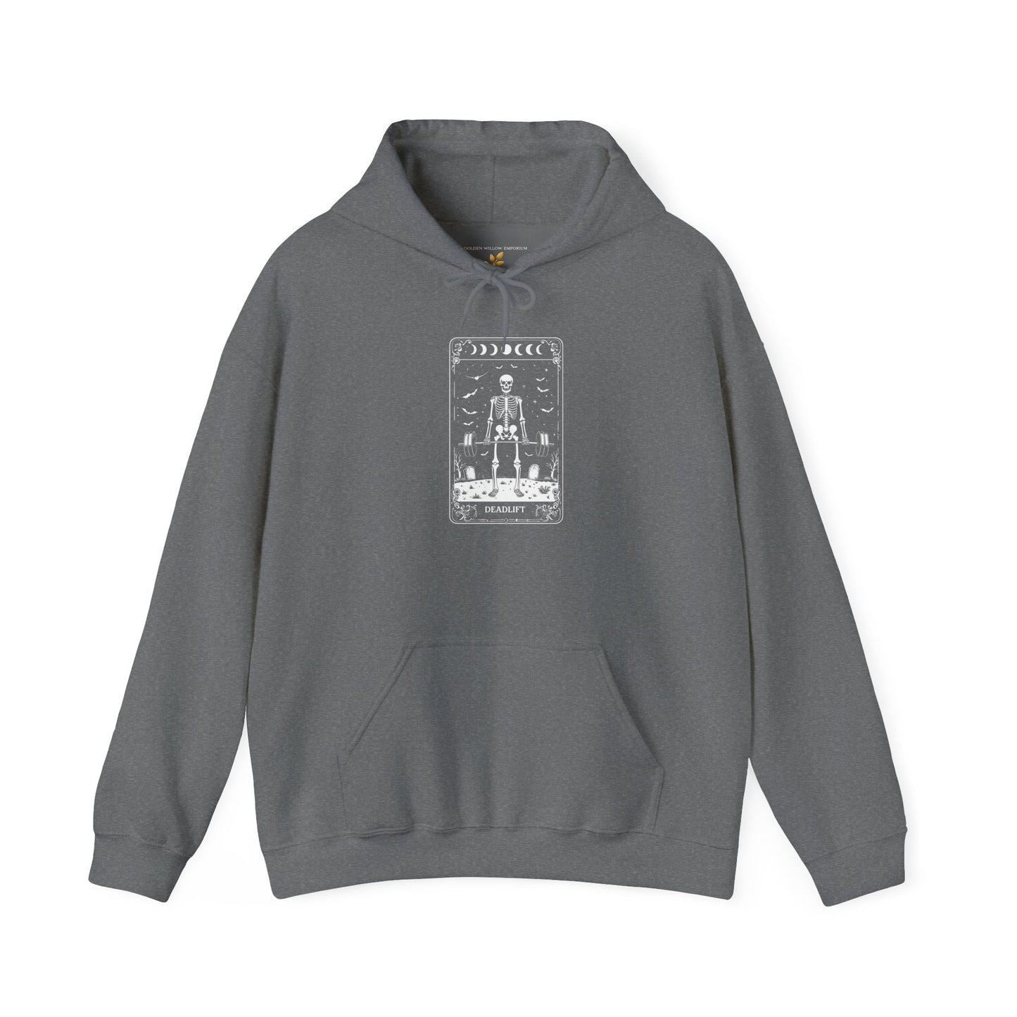 Tarot Death Card Hoodie — Gothic Skeleton Tarot Pullover