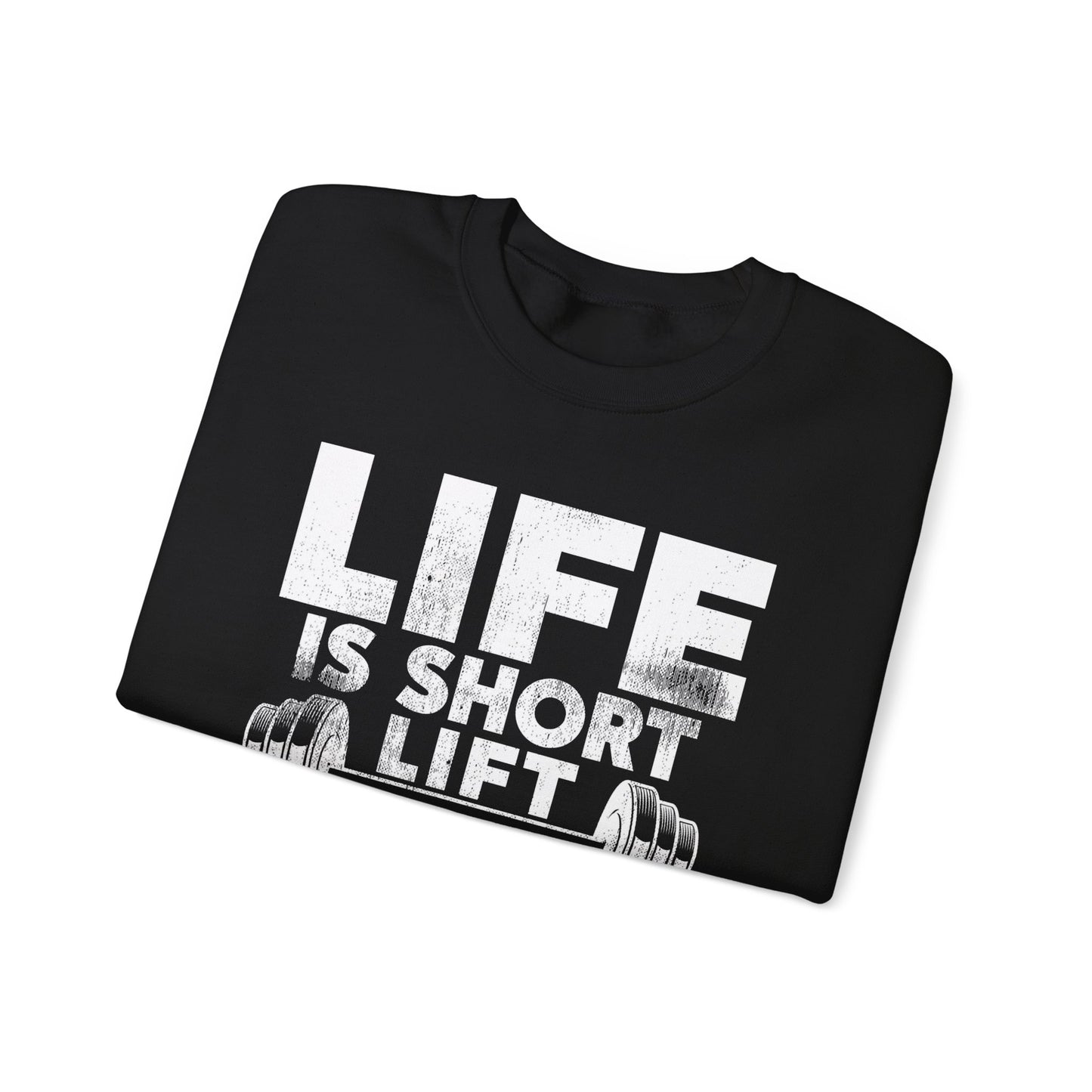 Inspiring Barbell Prayer Crewneck
