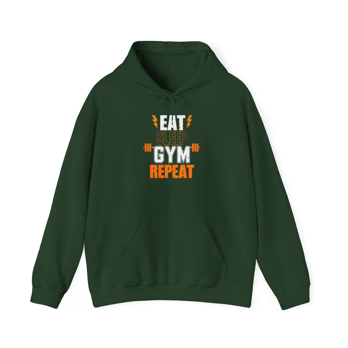 Punchy Barbell Graphic Hoodie