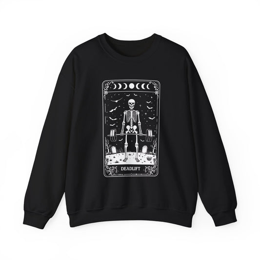 Bold Skeleton Deadlift Sweater