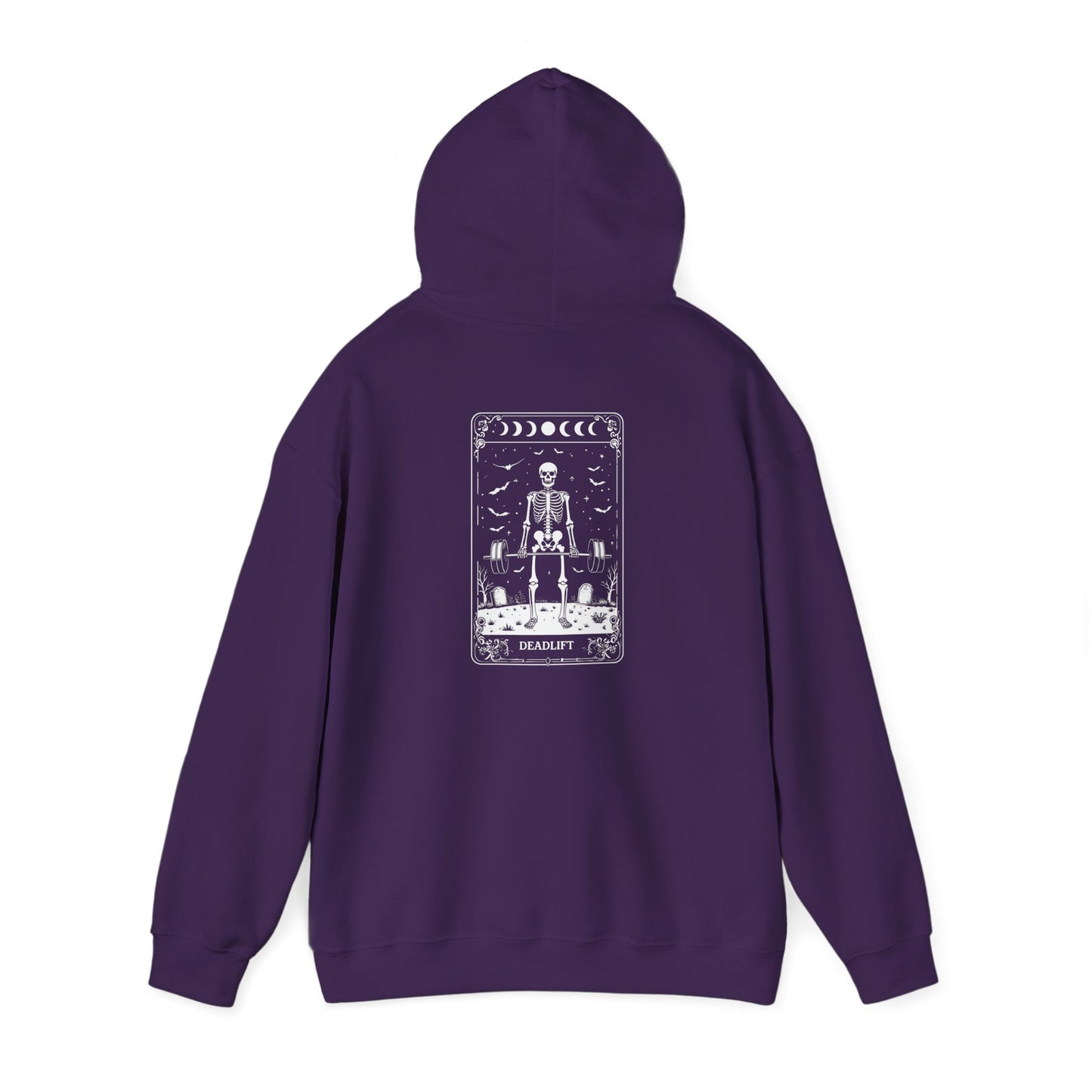 Tarot Death Card Hoodie — Gothic Skeleton Tarot Pullover
