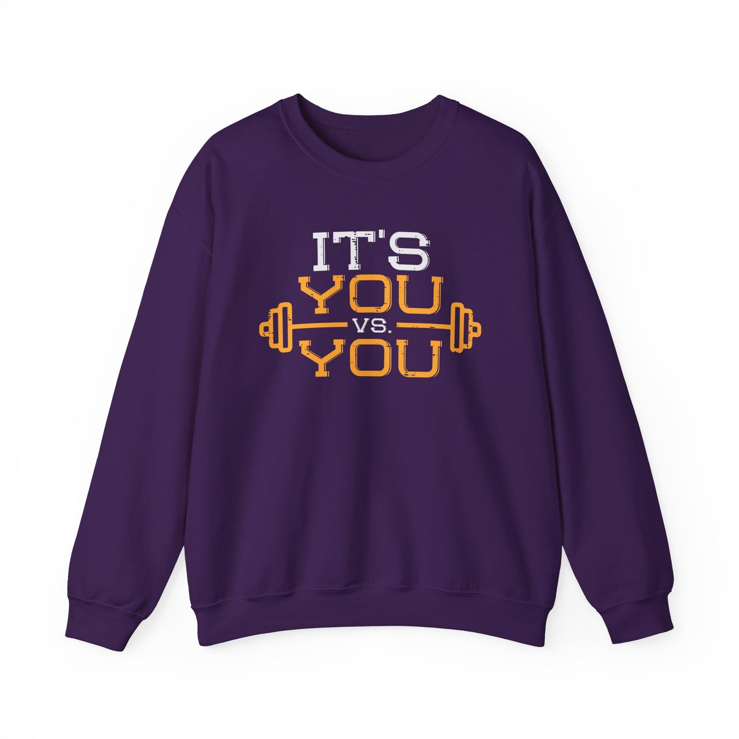 Its You vs You Gym Sweatshirt Motivational Workout Crewneck Gift