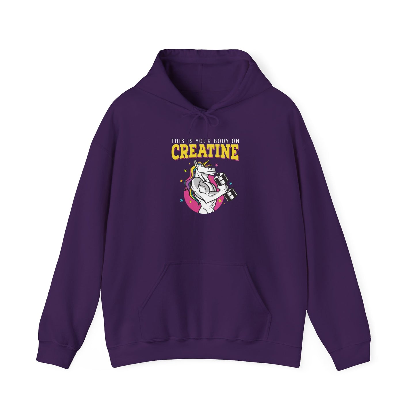 Bold Creatine Unicorn Hoodie