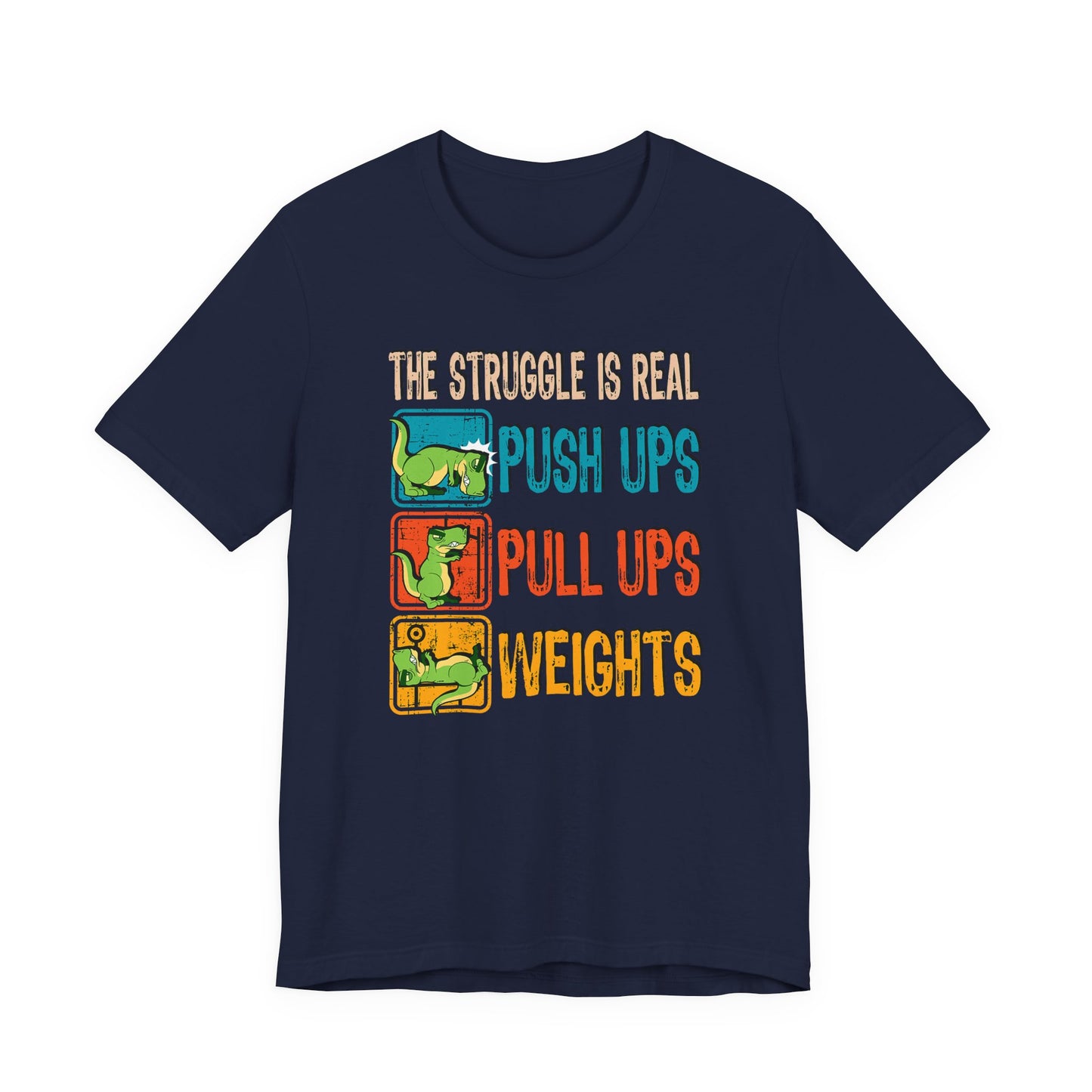 Witty Gym Struggle Graphic Tee