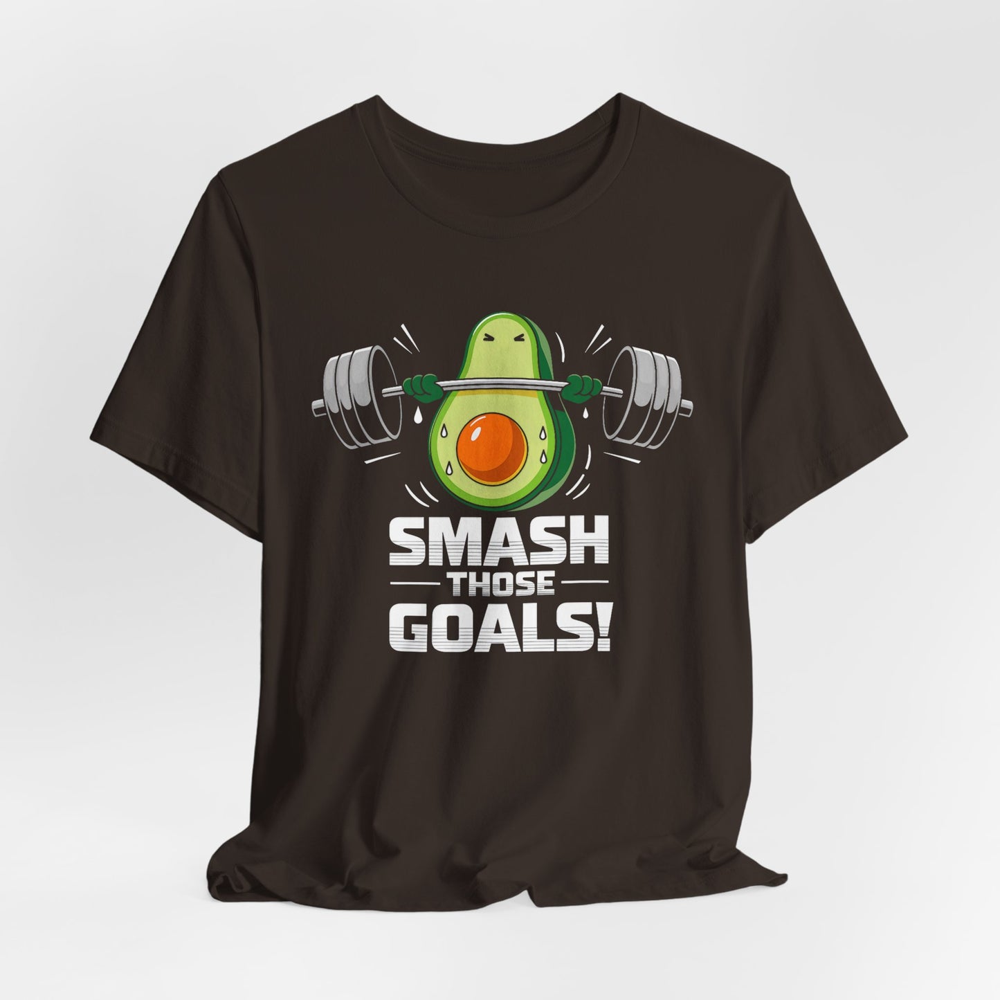 Vibrant Avocado Barbell Tee