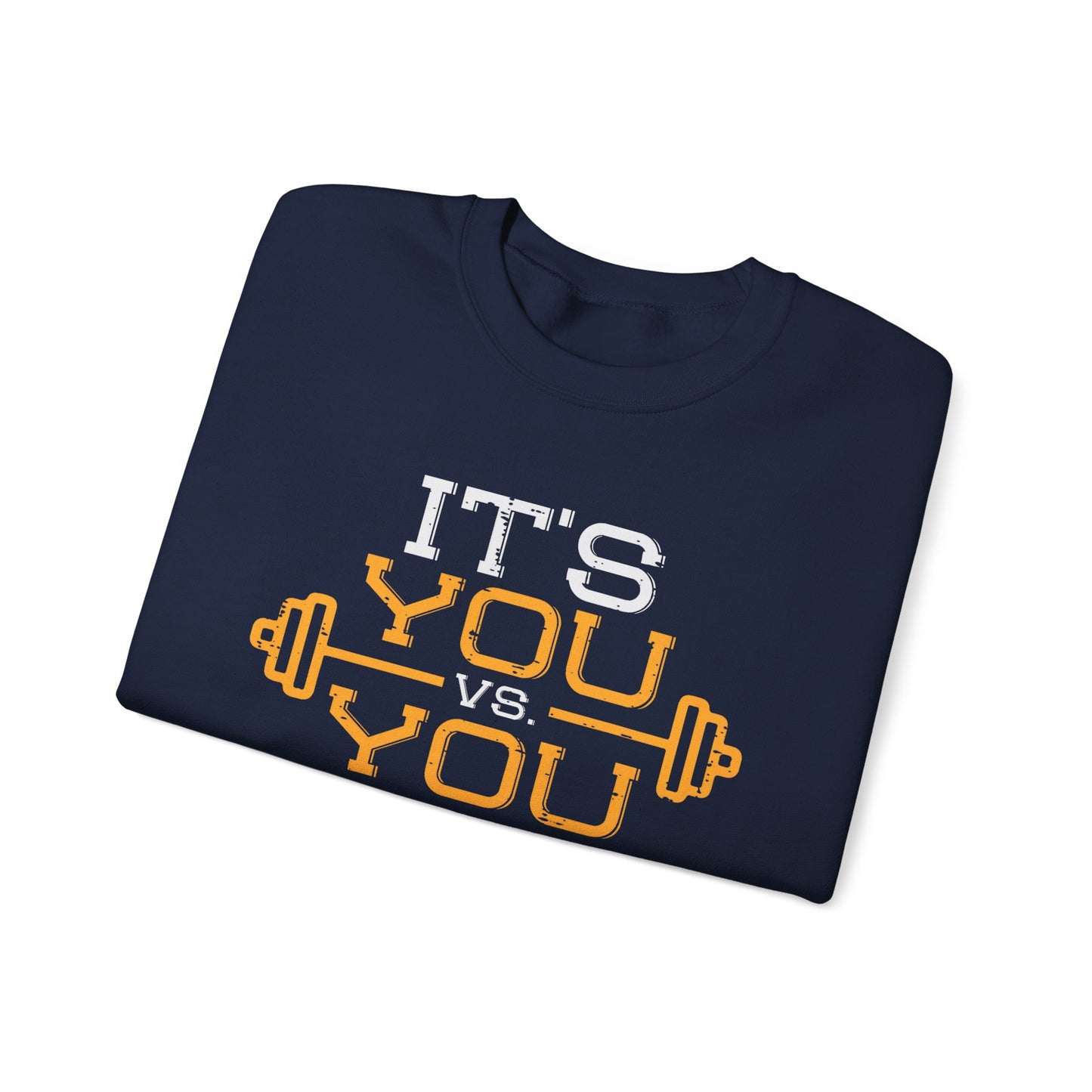 Its You vs You Gym Sweatshirt Motivational Workout Crewneck Gift