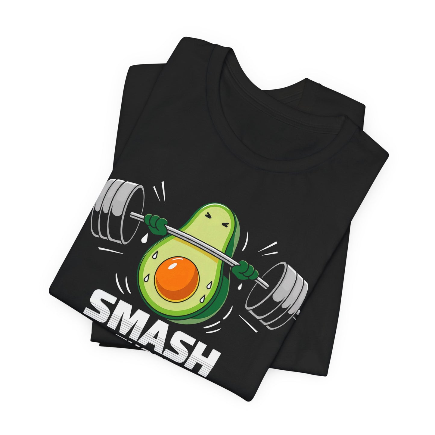 Vibrant Avocado Barbell Tee
