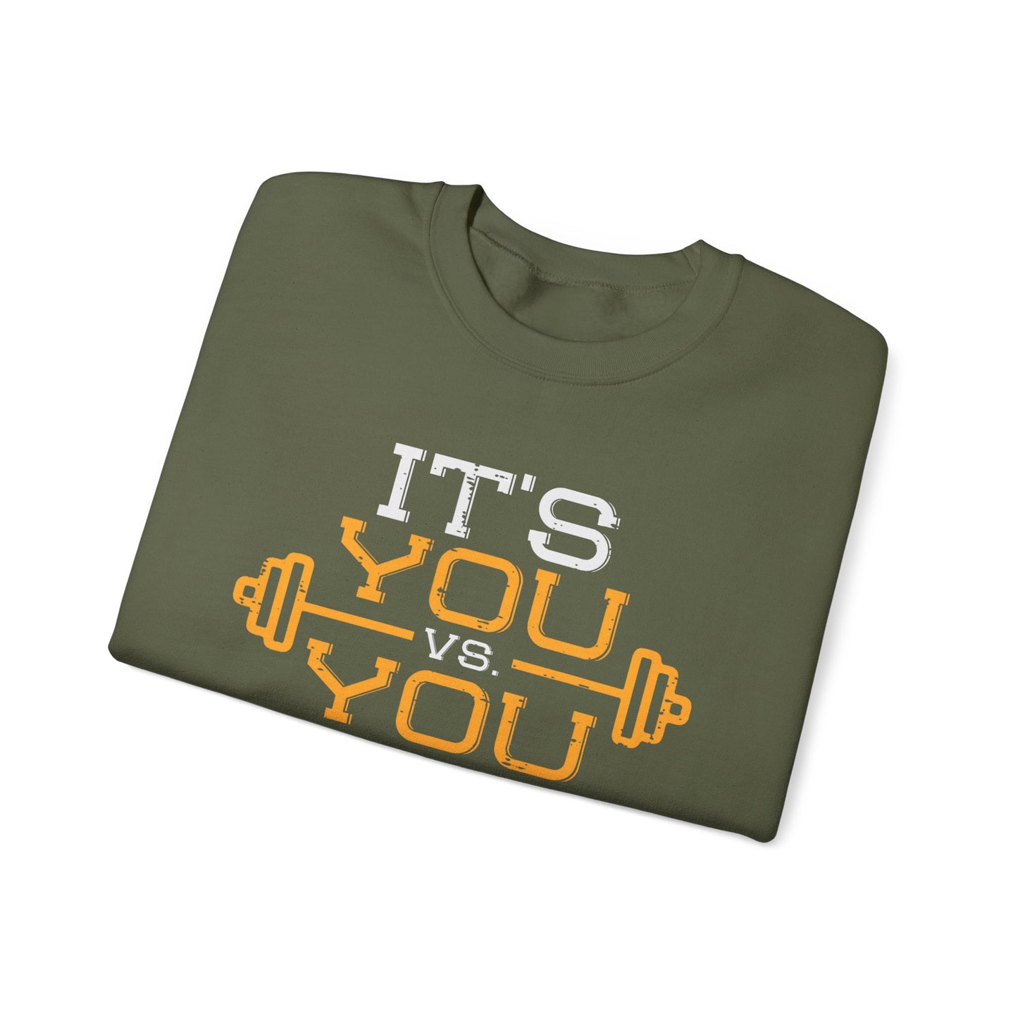 Its You vs You Gym Sweatshirt Motivational Workout Crewneck Gift