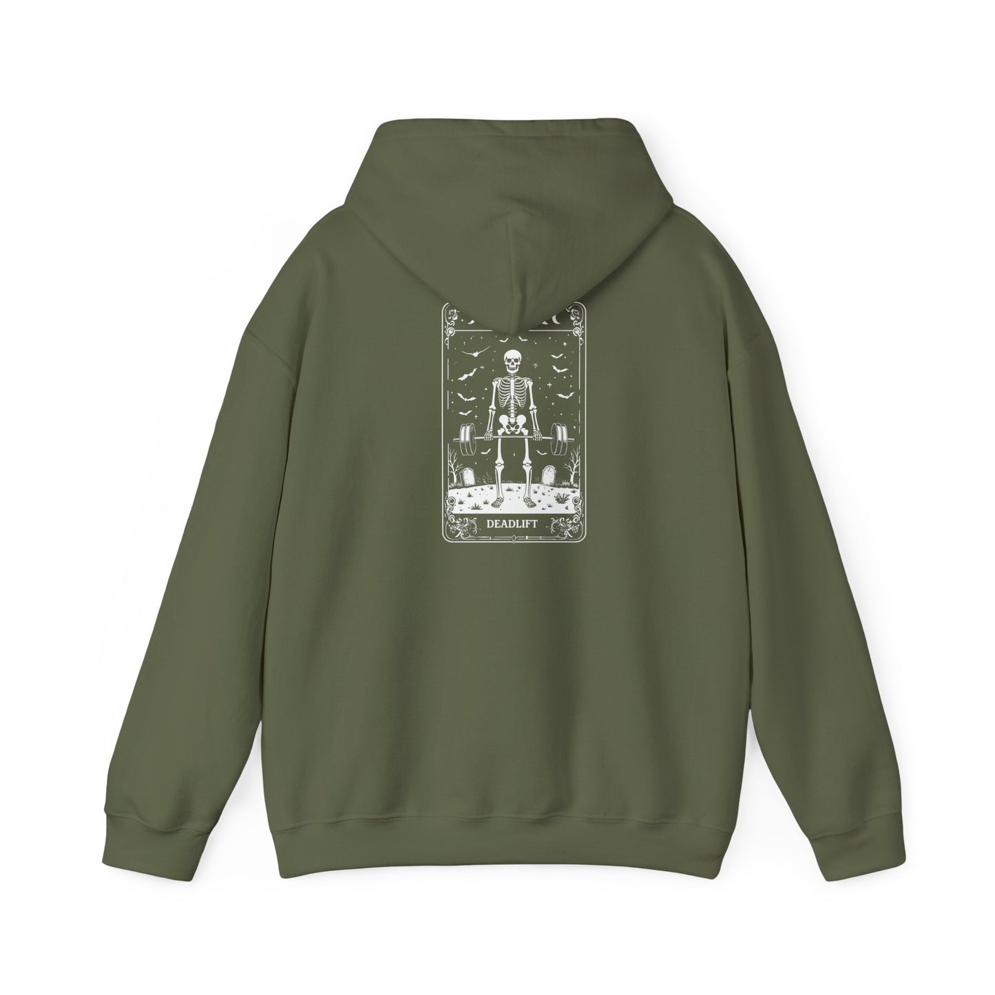 Tarot Death Card Hoodie — Gothic Skeleton Tarot Pullover