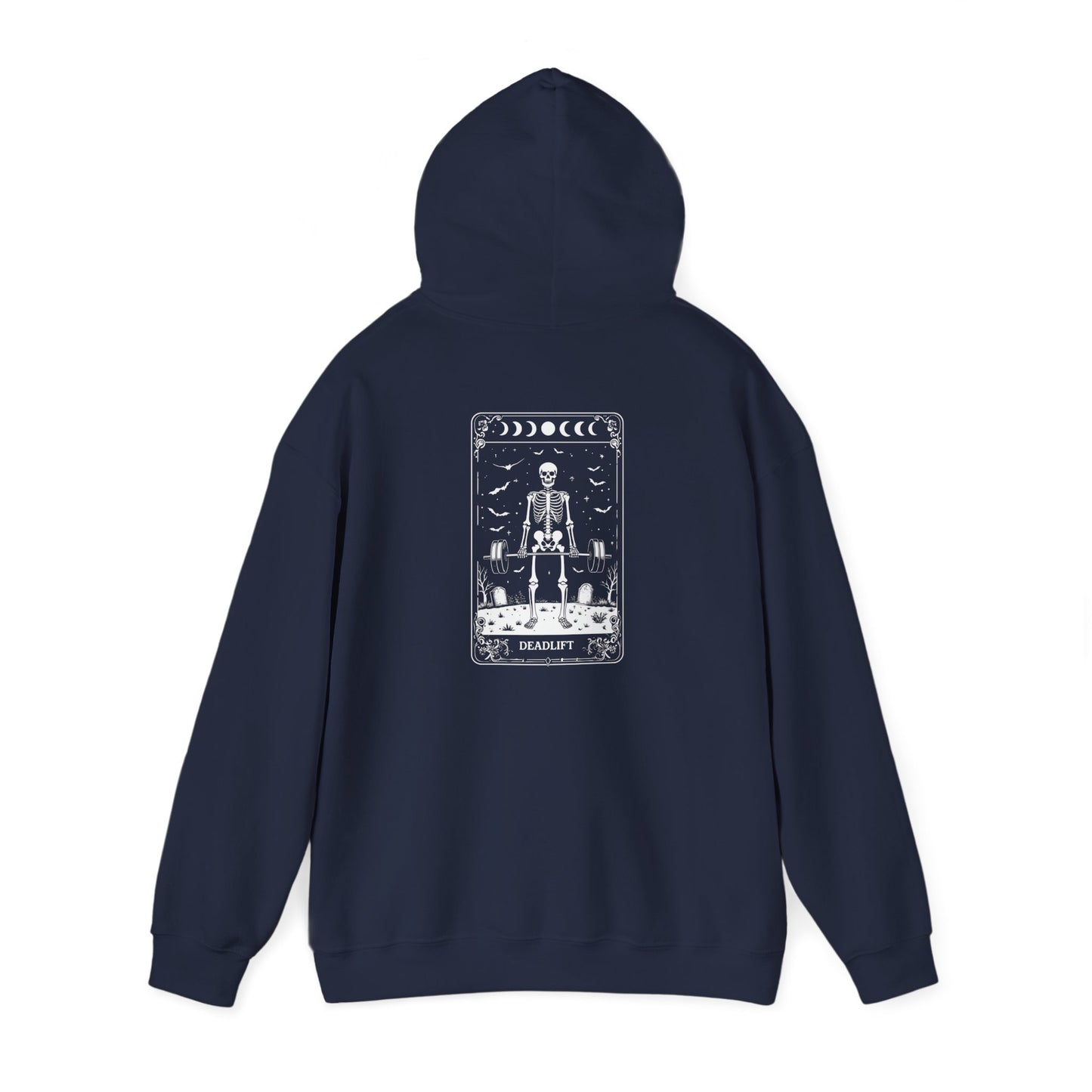 Tarot Death Card Hoodie — Gothic Skeleton Tarot Pullover