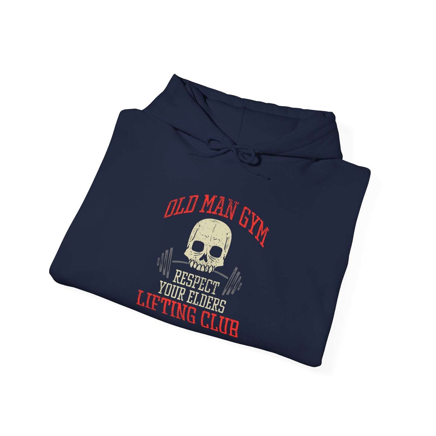 Bold Skull Barbell Hoodie