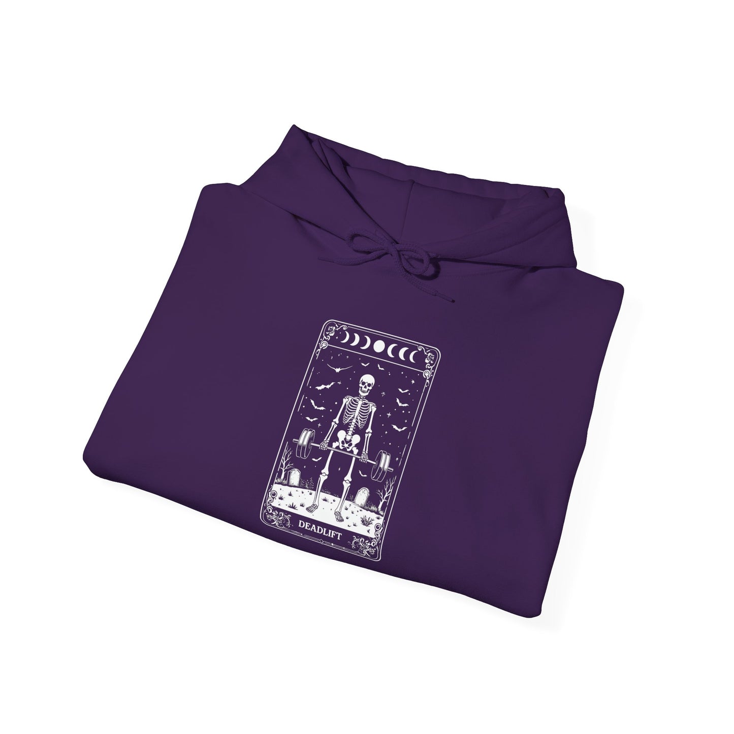 Tarot Death Card Hoodie — Gothic Skeleton Tarot Pullover
