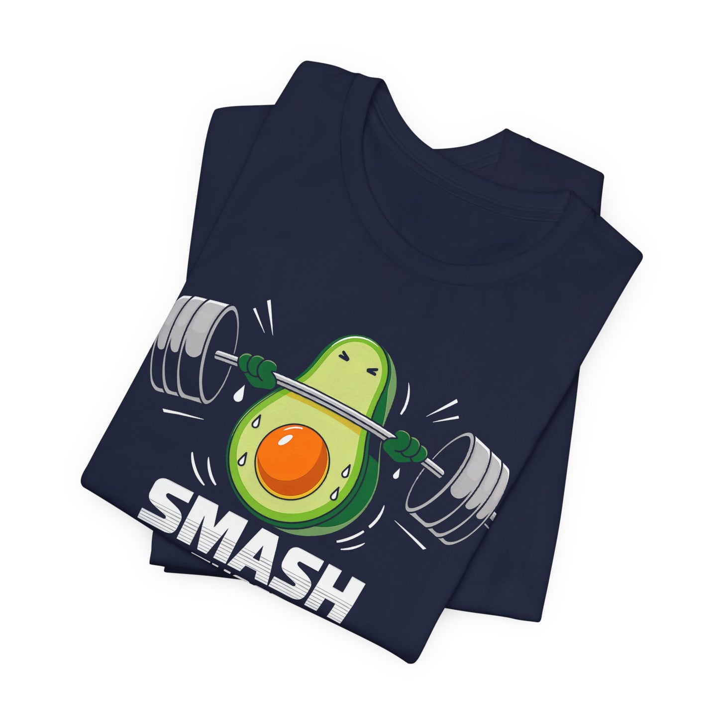 Vibrant Avocado Barbell Tee