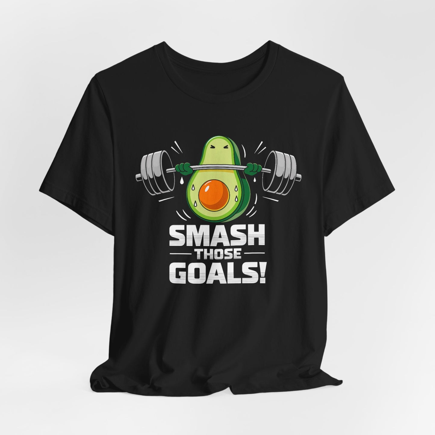 Vibrant Avocado Barbell Tee