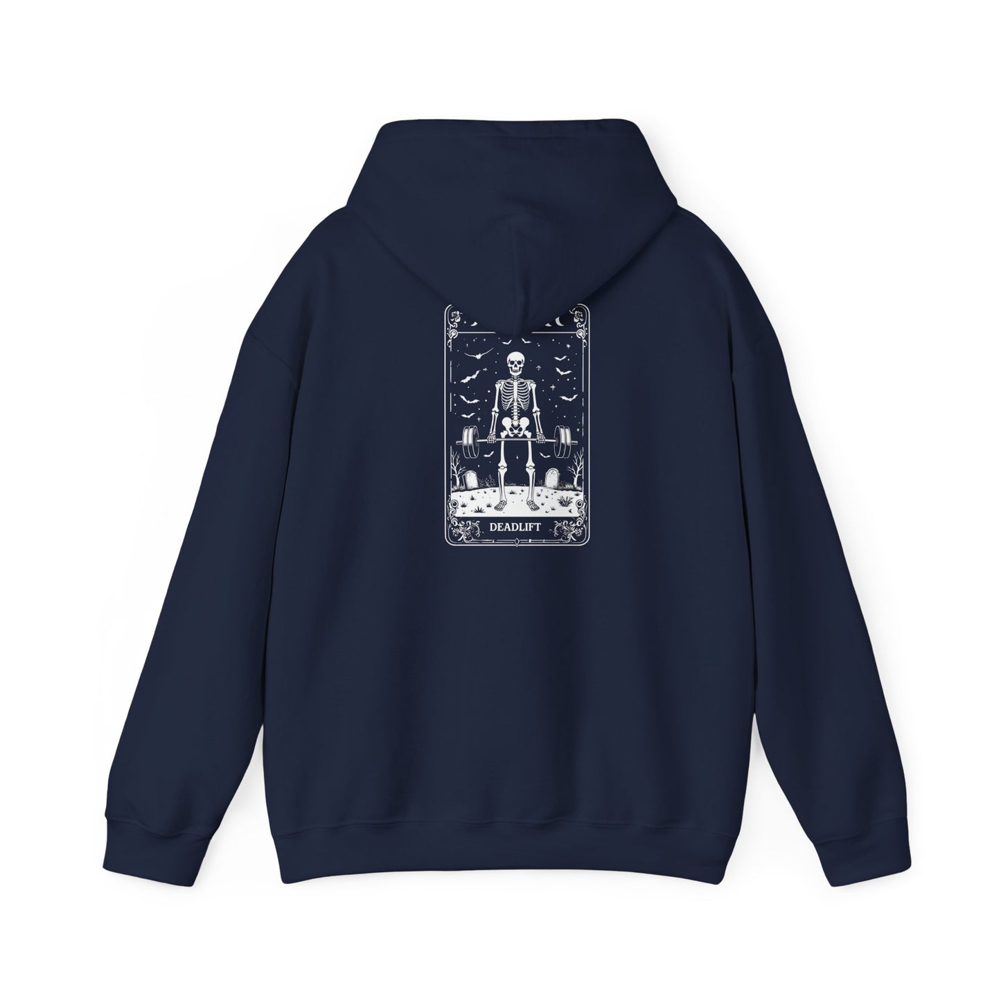 Tarot Death Card Hoodie — Gothic Skeleton Tarot Pullover