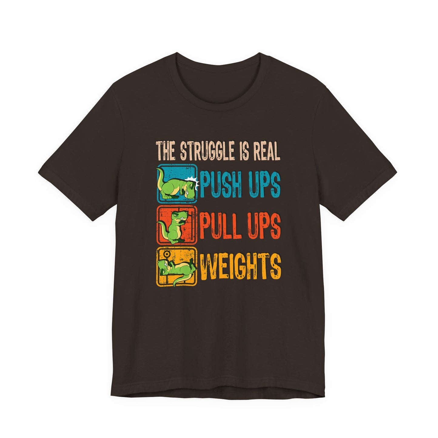 Witty Gym Struggle Graphic Tee