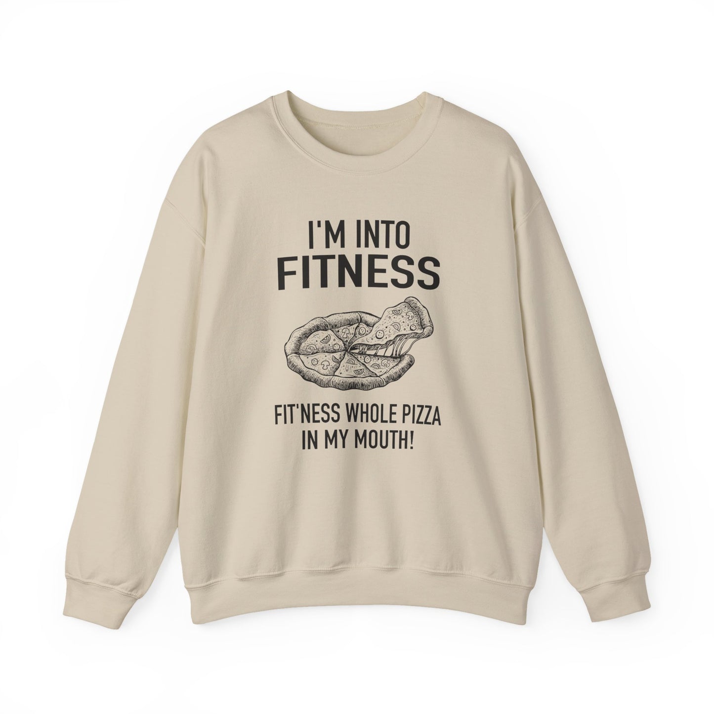 Irresistible Pizza Pun Sweatshirt