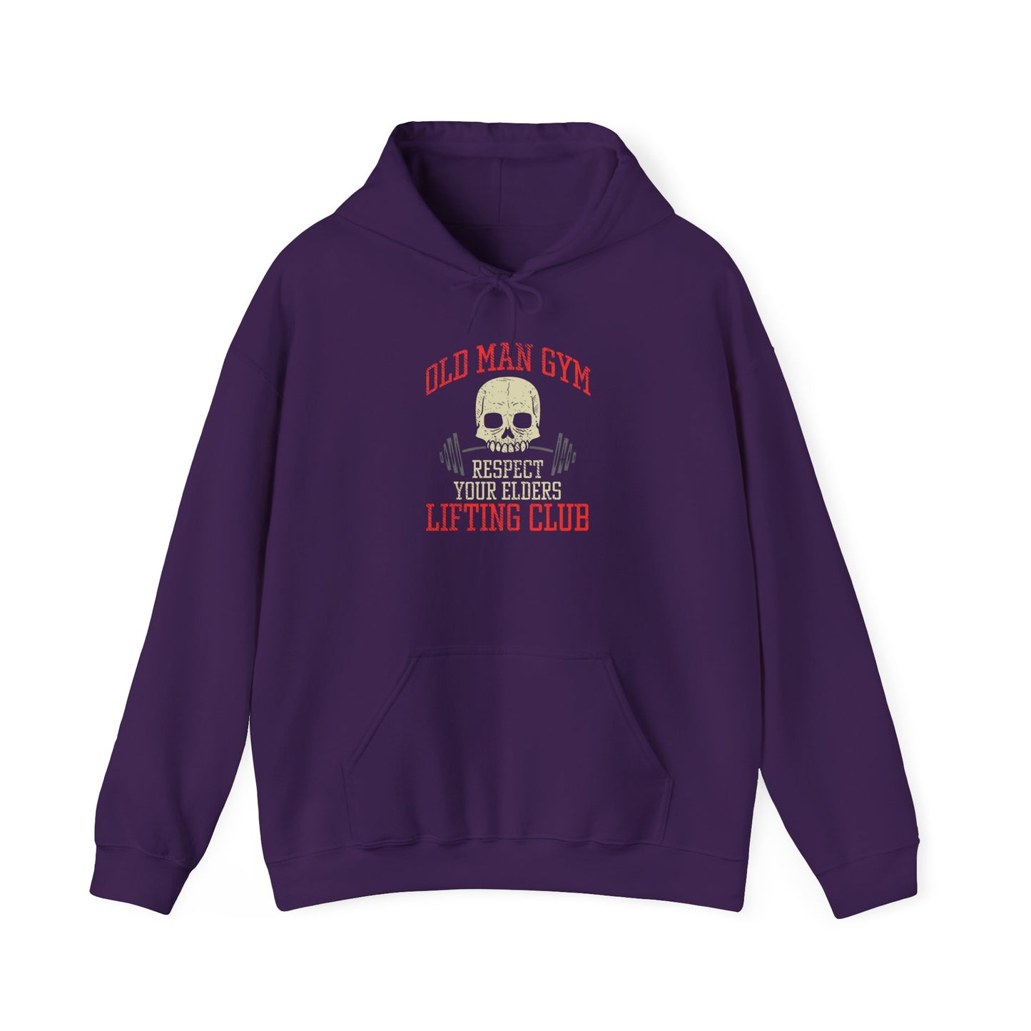 Bold Skull Barbell Hoodie