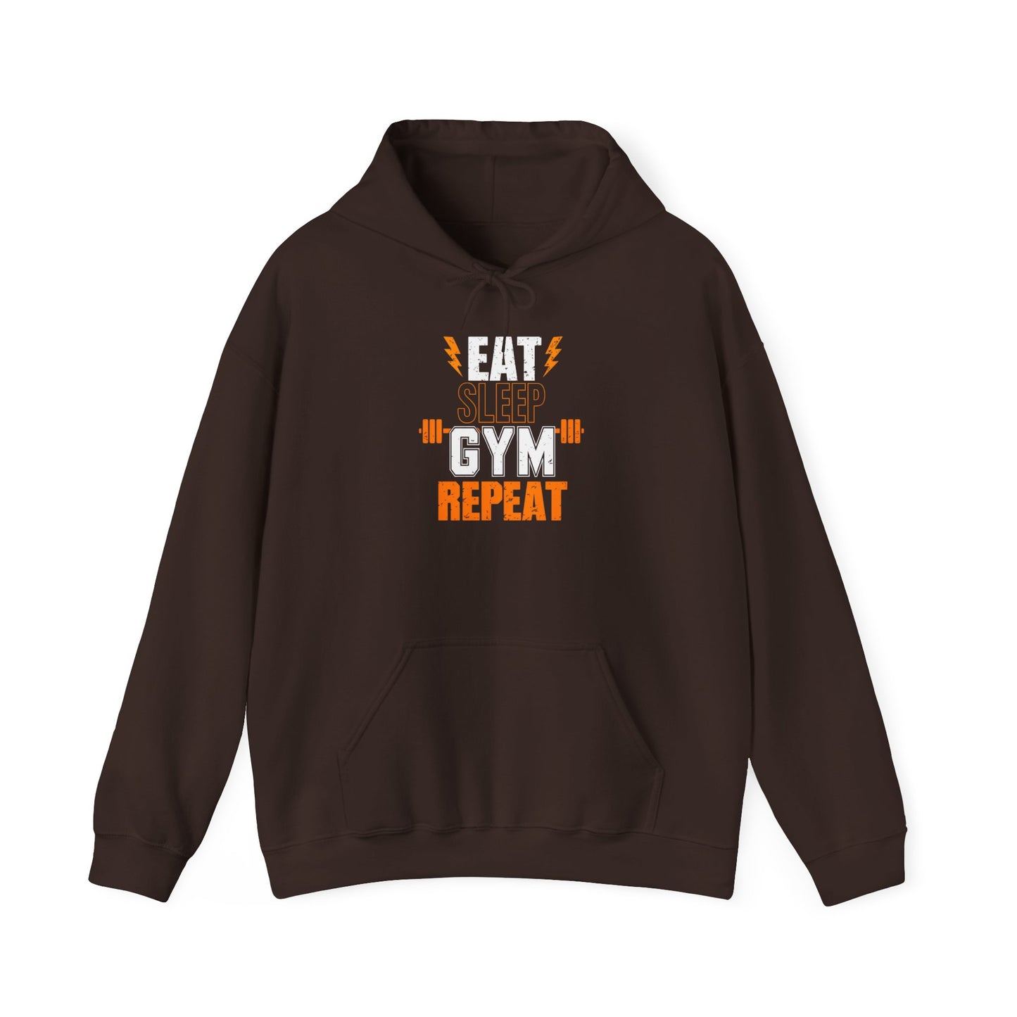 Punchy Barbell Graphic Hoodie