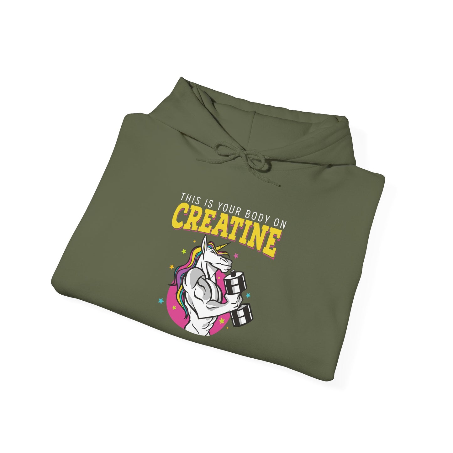 Bold Creatine Unicorn Hoodie