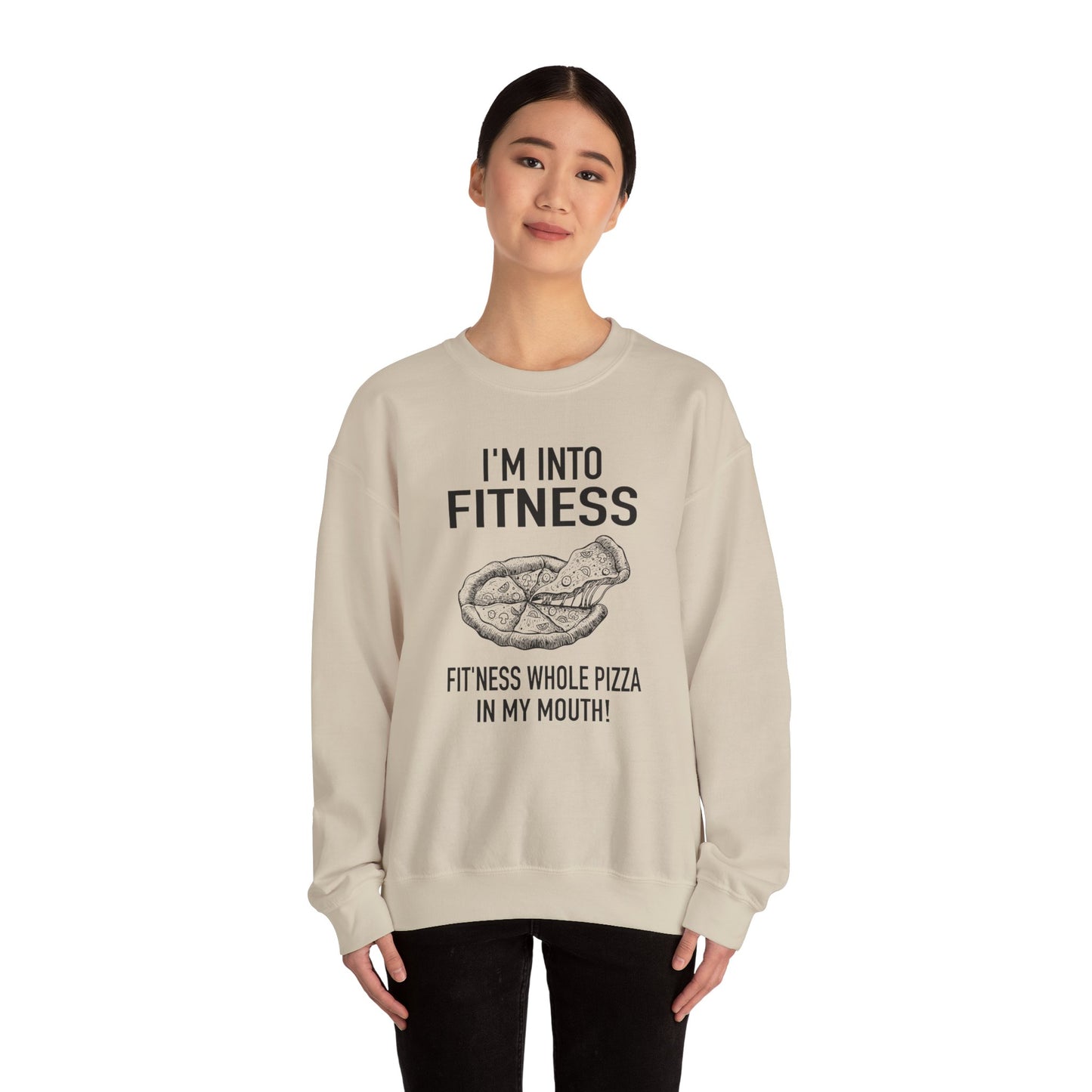 Irresistible Pizza Pun Sweatshirt