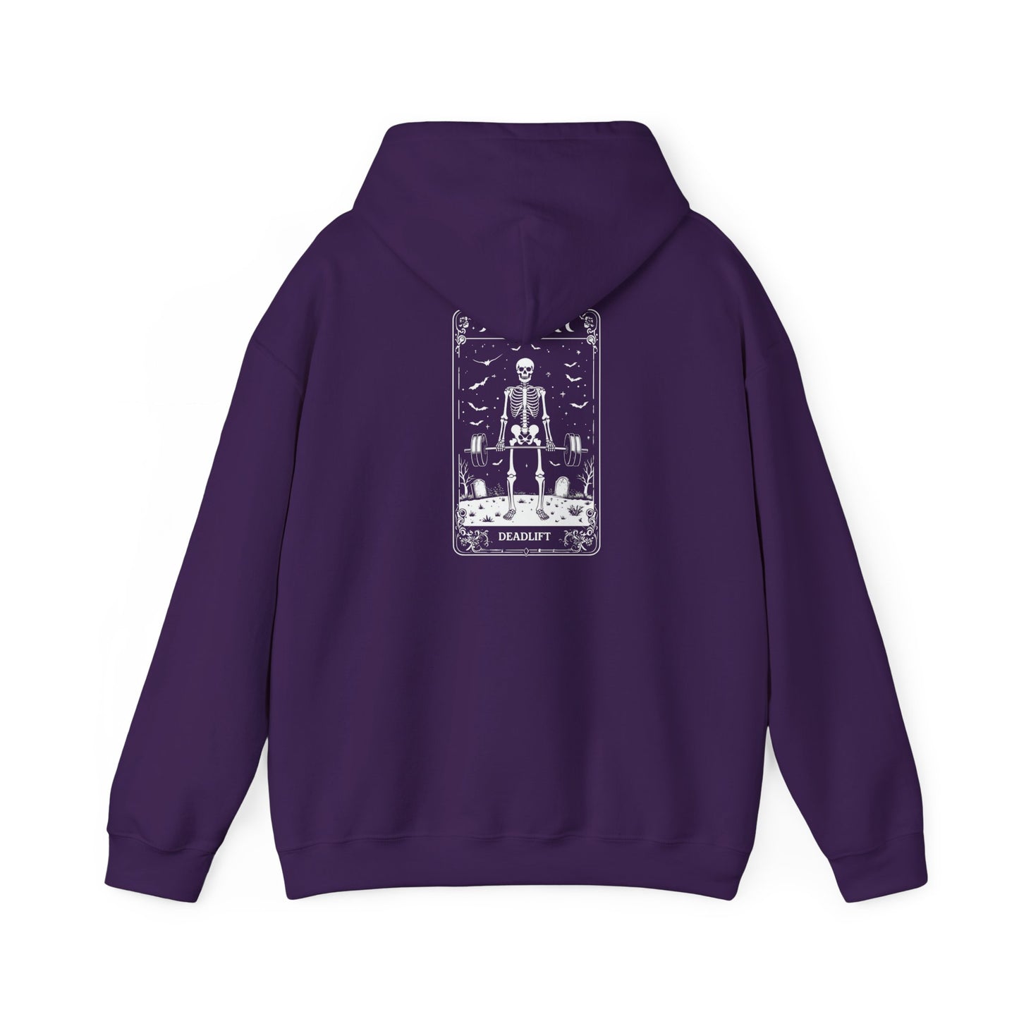 Tarot Death Card Hoodie — Gothic Skeleton Tarot Pullover