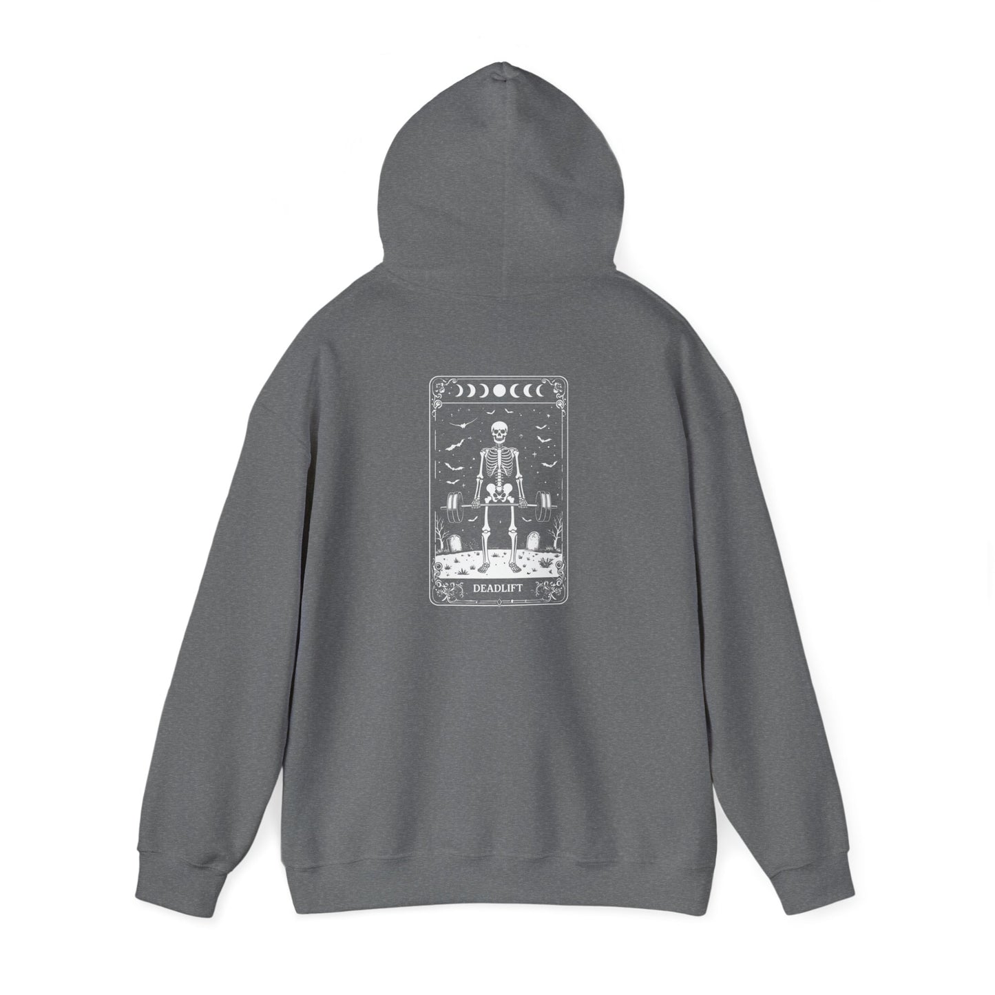 Tarot Death Card Hoodie — Gothic Skeleton Tarot Pullover