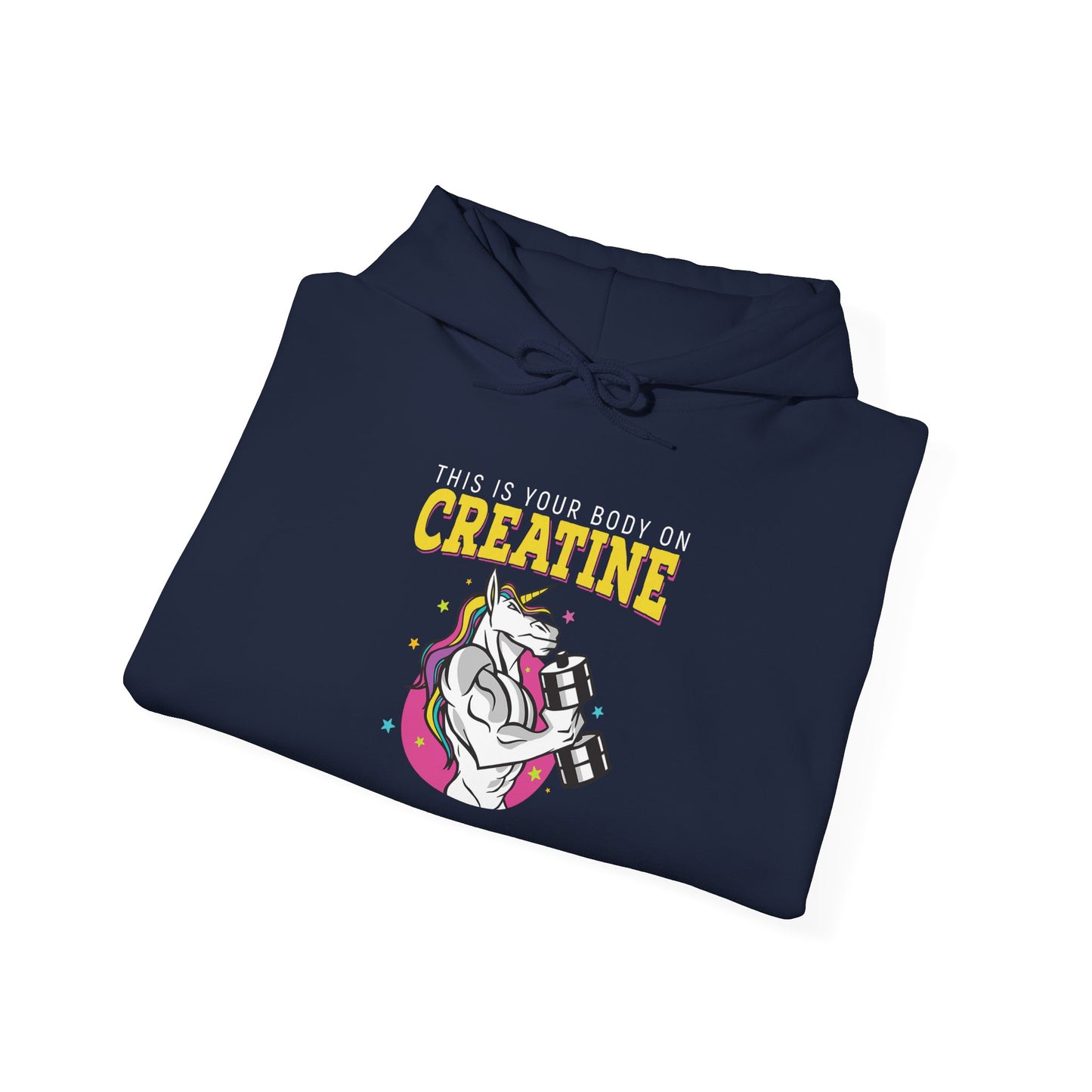 Bold Creatine Unicorn Hoodie