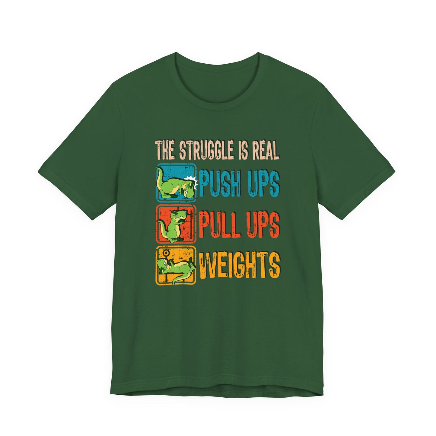 Witty Gym Struggle Graphic Tee