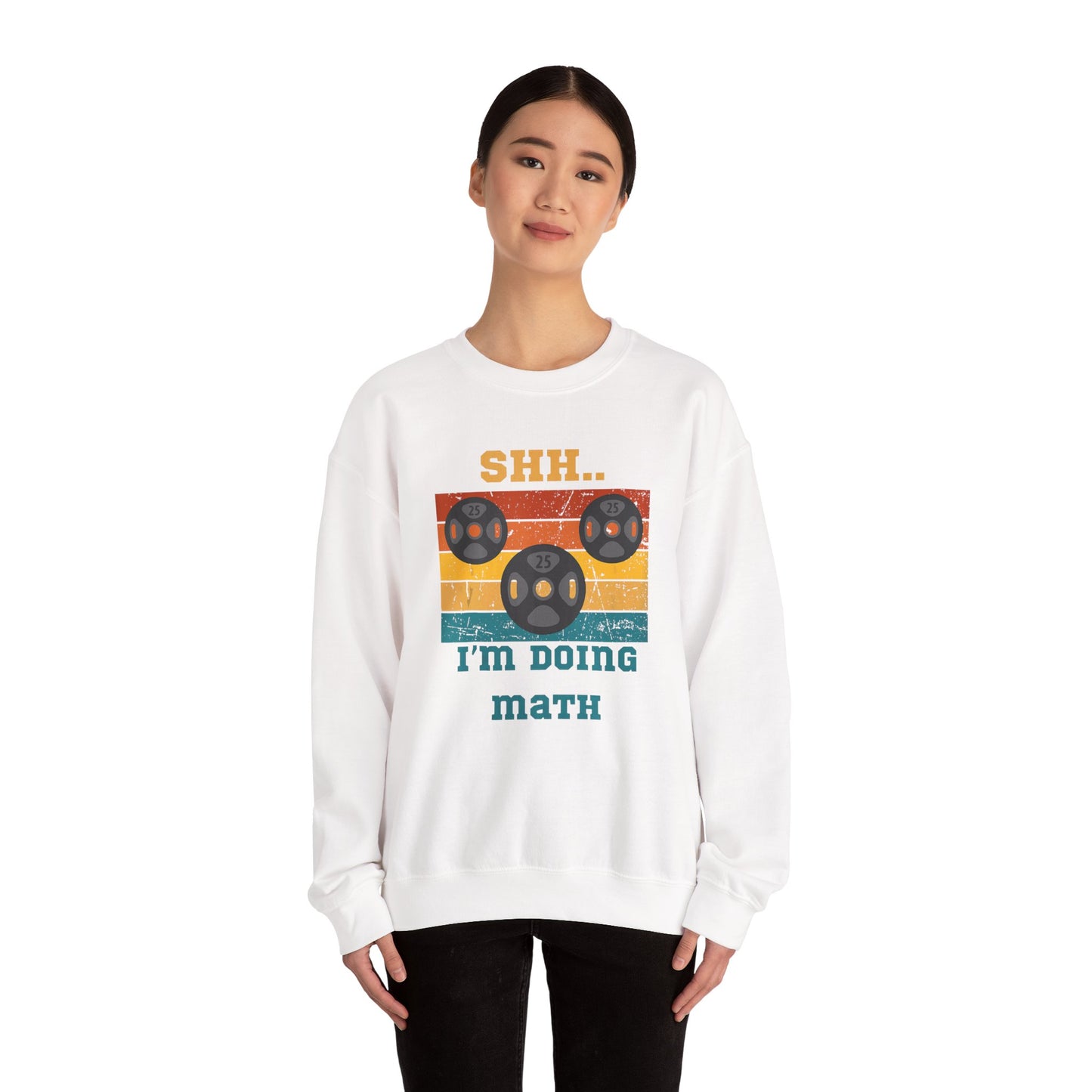 Playful Rhythm Crew Sweatshirt