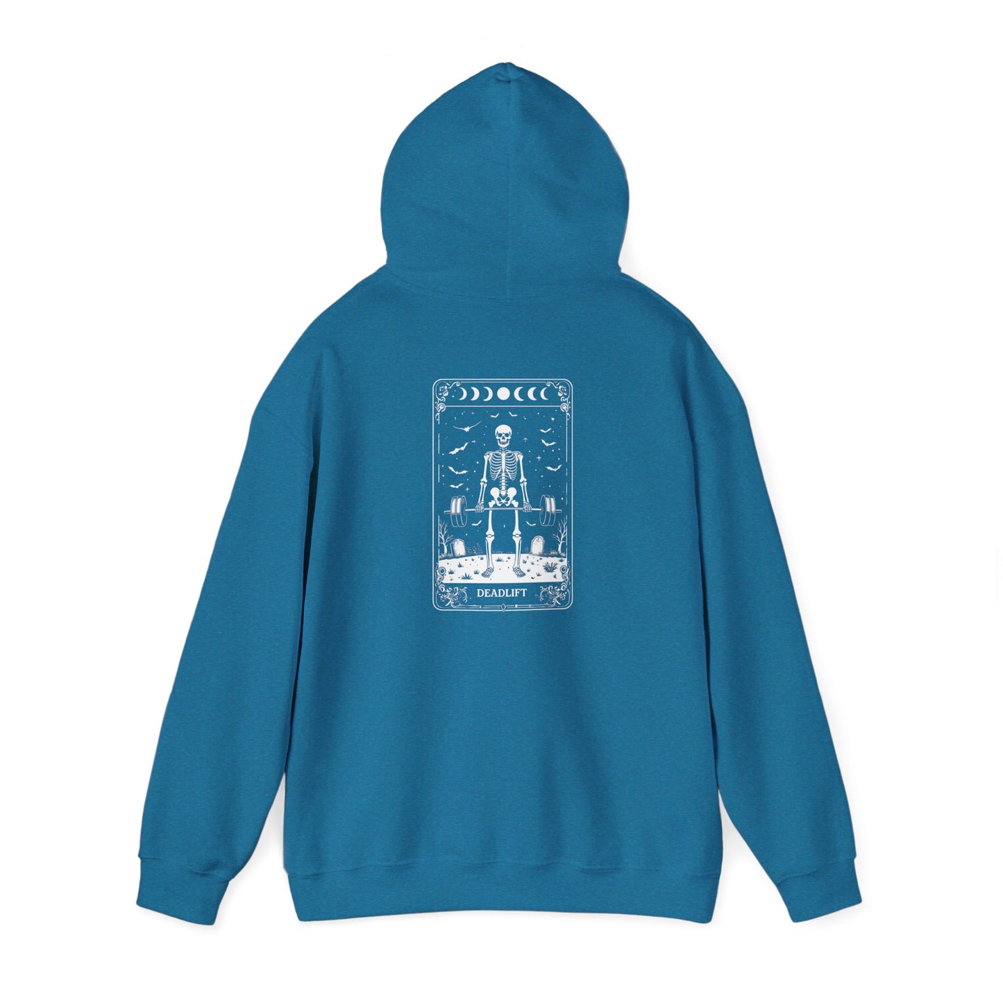 Tarot Death Card Hoodie — Gothic Skeleton Tarot Pullover