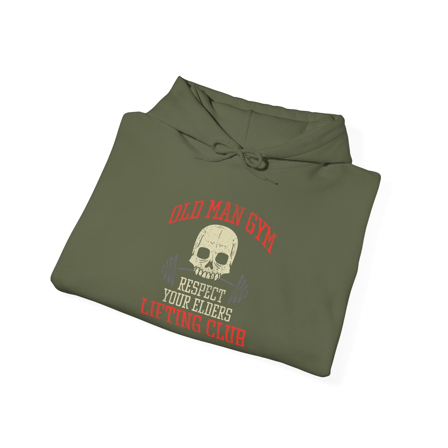 Bold Skull Barbell Hoodie