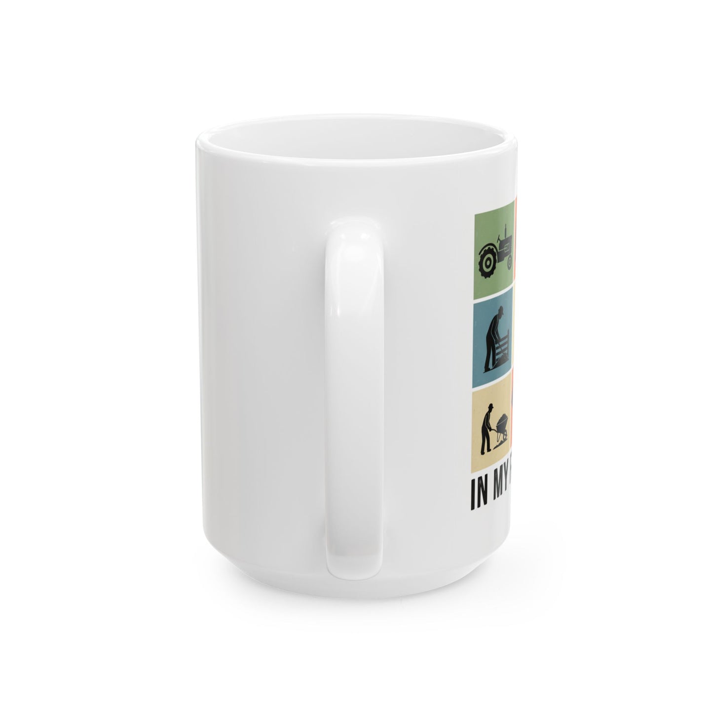 Farm Fitness Mug — "In My Farm Fitness Era" Ceramic Coffee Cup (11oz & 15oz)