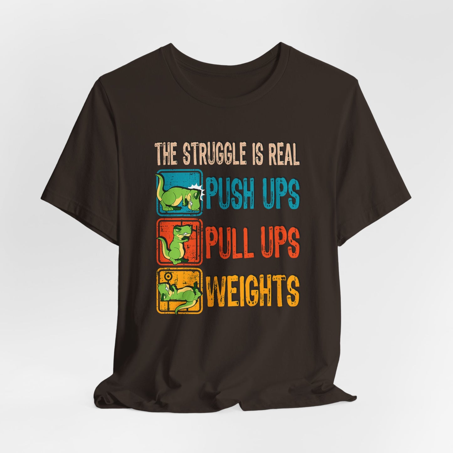 Witty Gym Struggle Graphic Tee