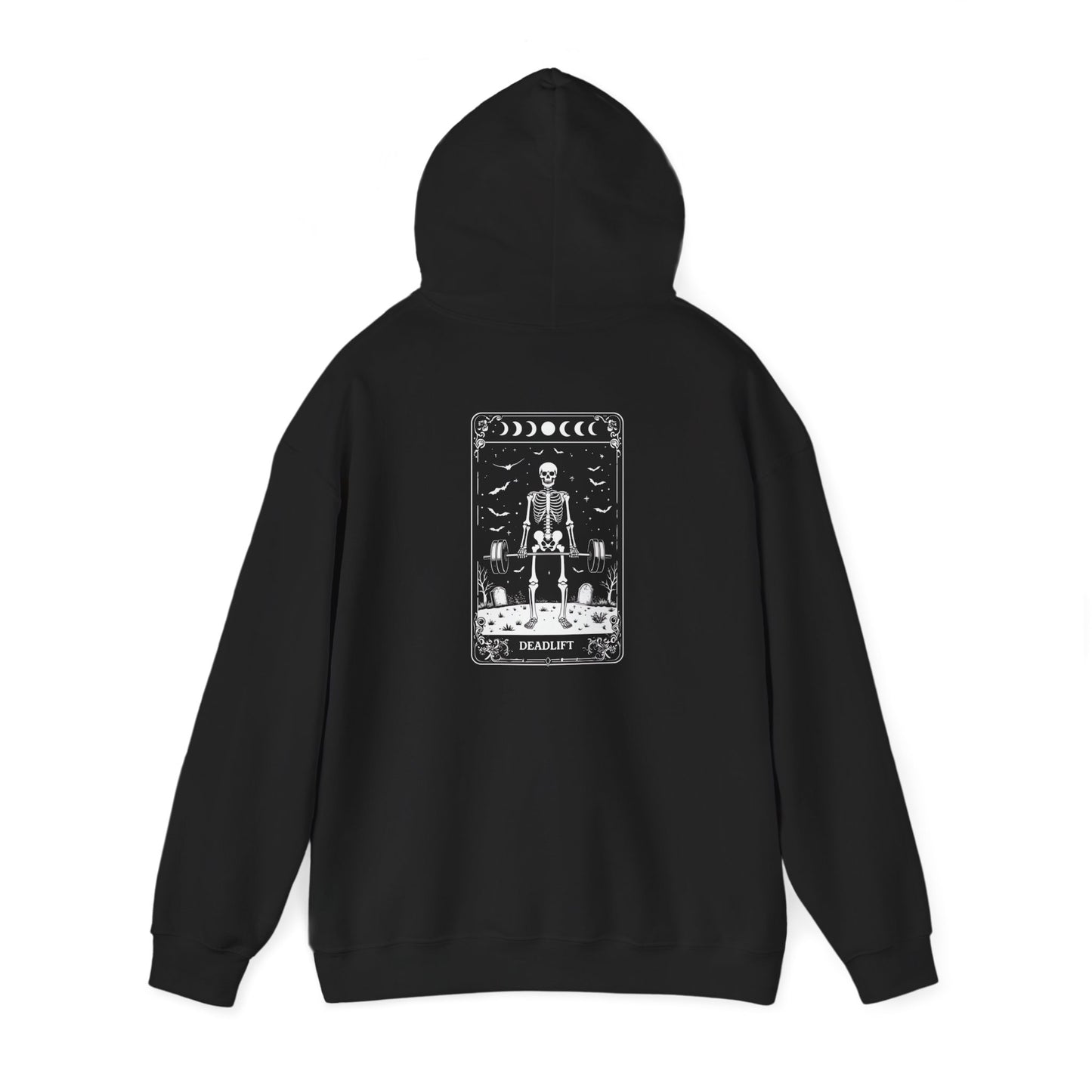 Tarot Death Card Hoodie — Gothic Skeleton Tarot Pullover