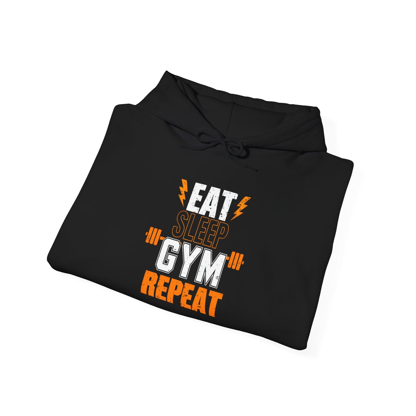 Punchy Barbell Graphic Hoodie