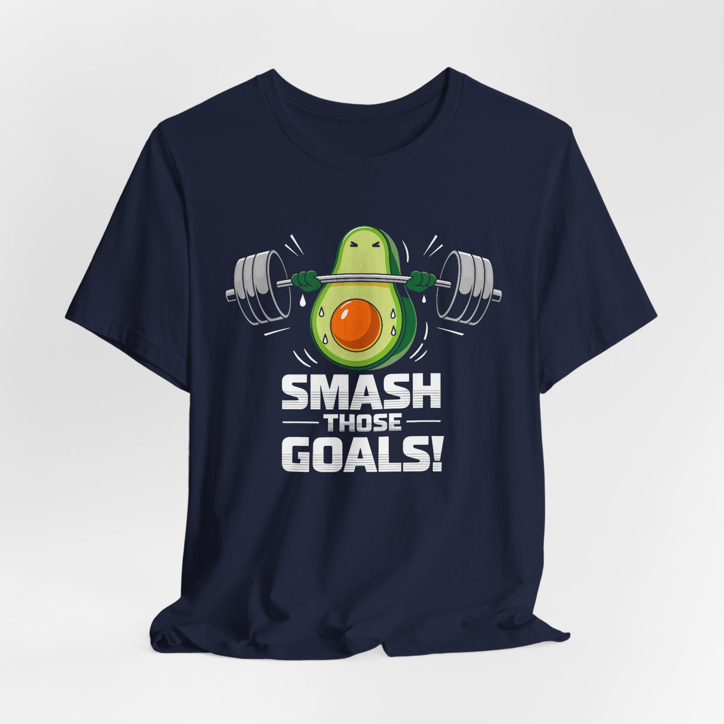 Vibrant Avocado Barbell Tee