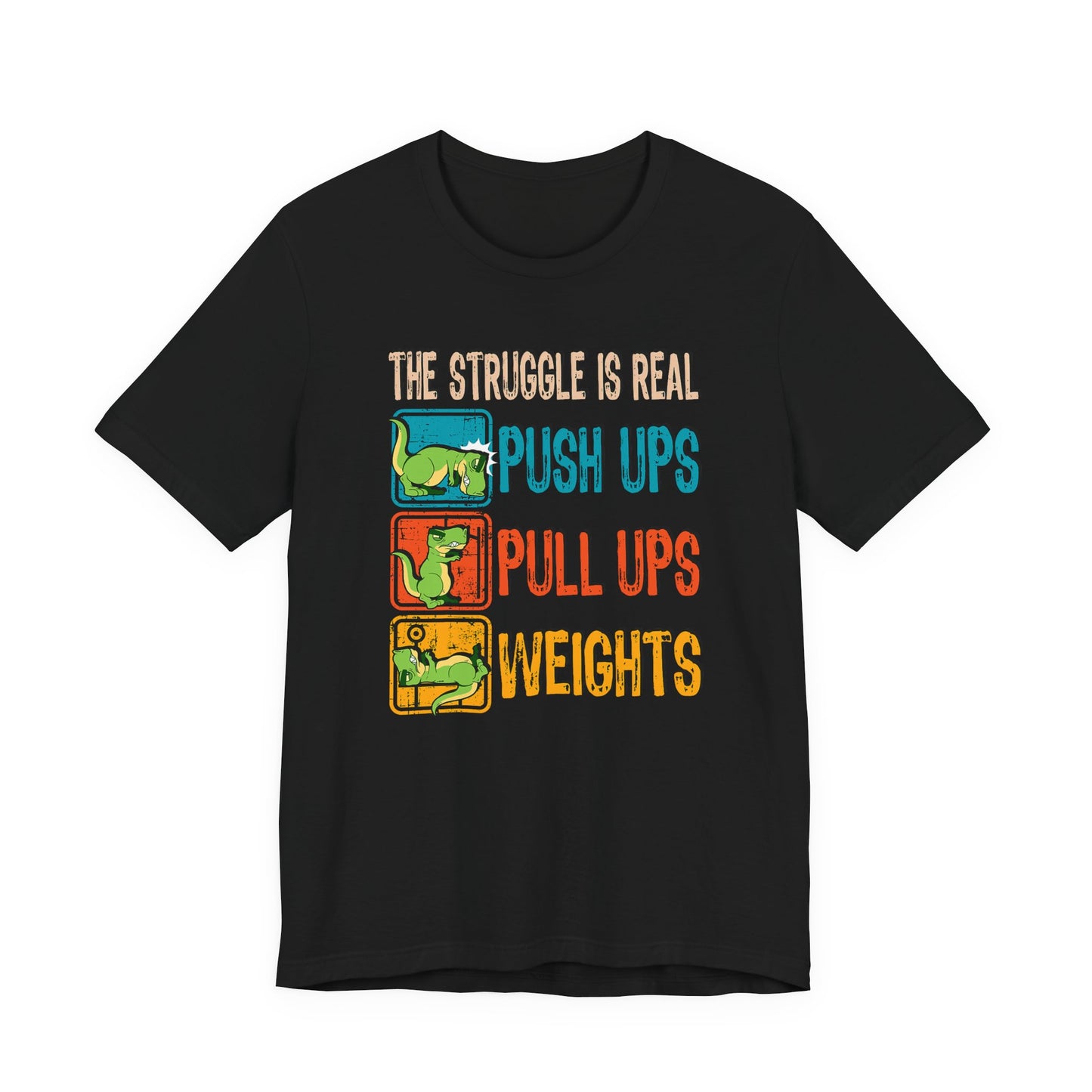 Witty Gym Struggle Graphic Tee