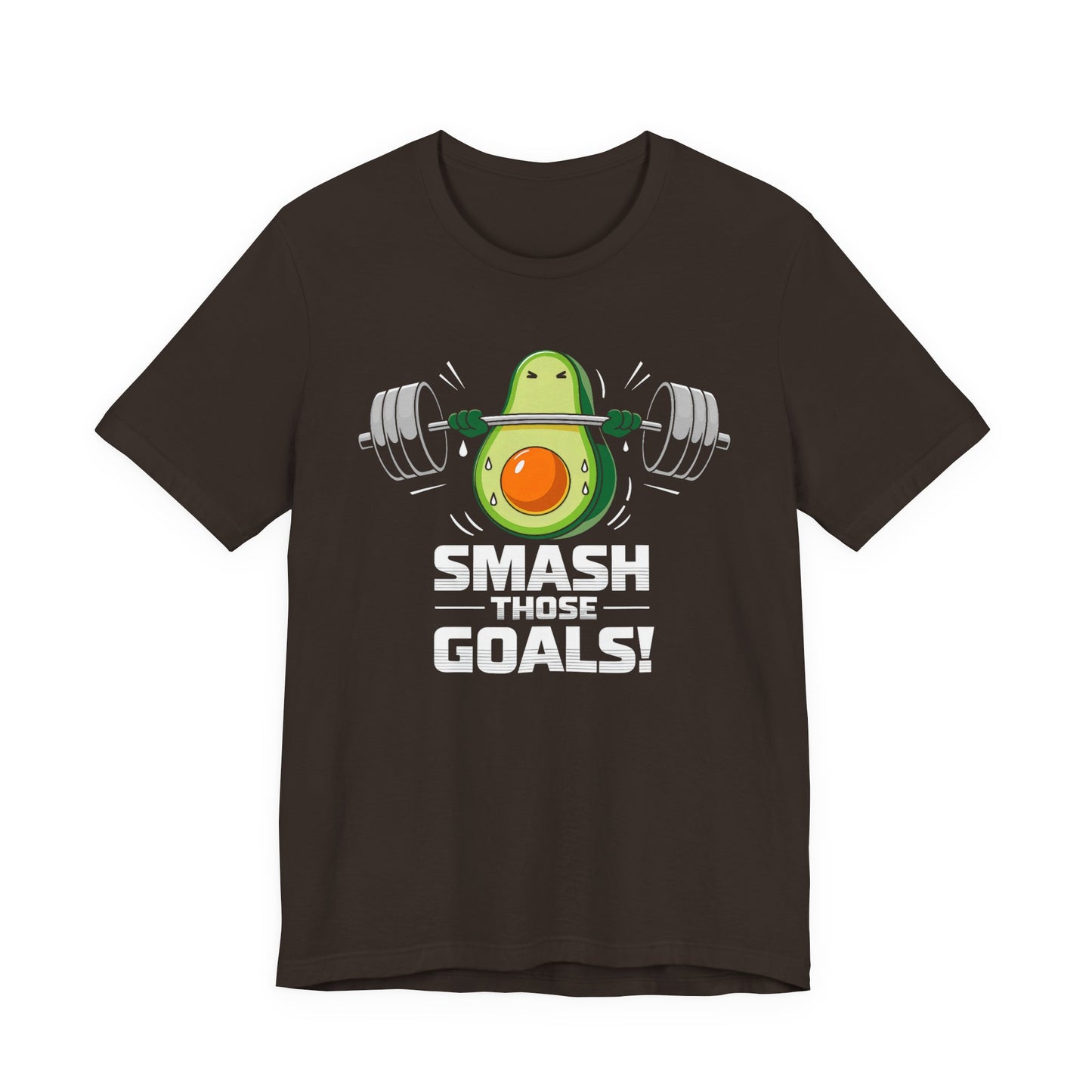 Vibrant Avocado Barbell Tee