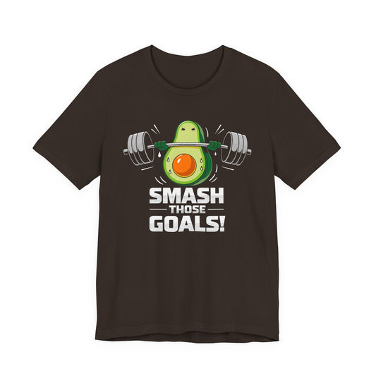 Vibrant Avocado Barbell Tee